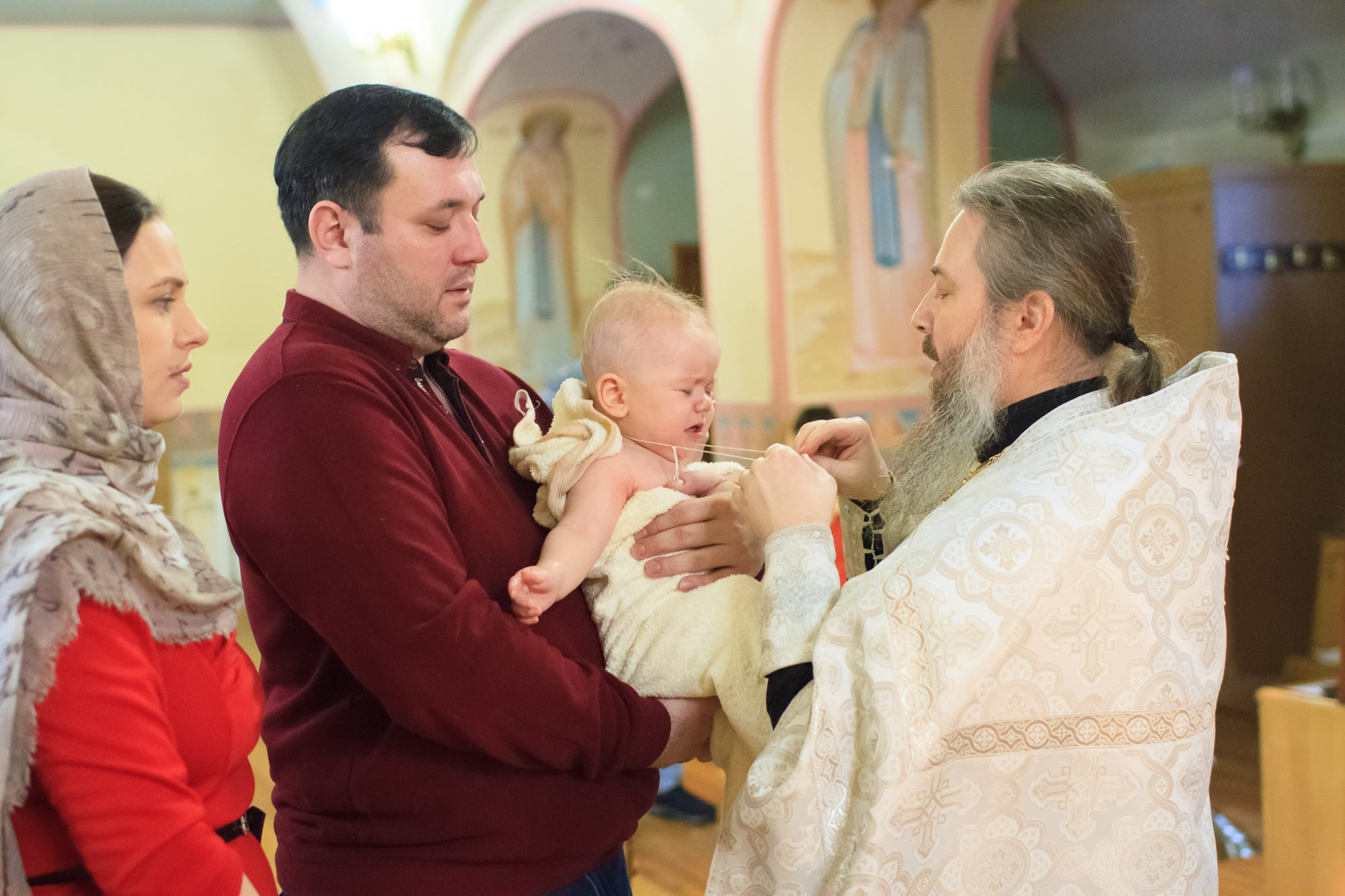 Крещение Тимофея — Церковь Успения Пресвятой Богородицы. Фотограф в Нижнем Новгороде Максим Сизов
