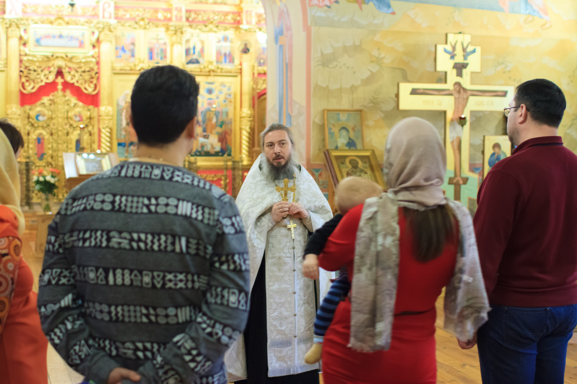 Крещение Тимофея — Церковь Успения Пресвятой Богородицы. Фотограф в Нижнем Новгороде Максим Сизов