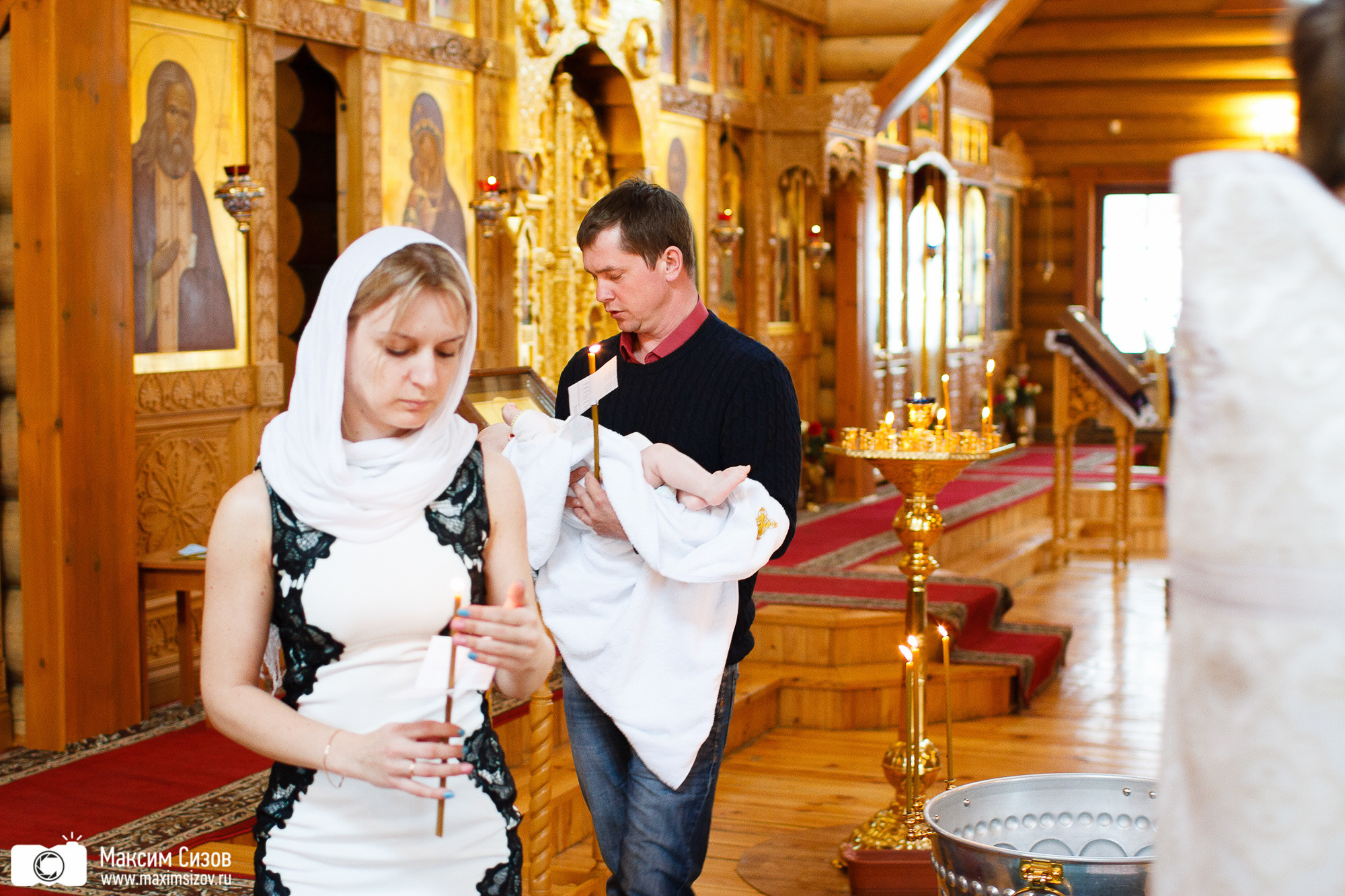 Крещение — Сартаково — Владимирская церковь. Фотограф в Нижнем Новгороде Максим Сизов