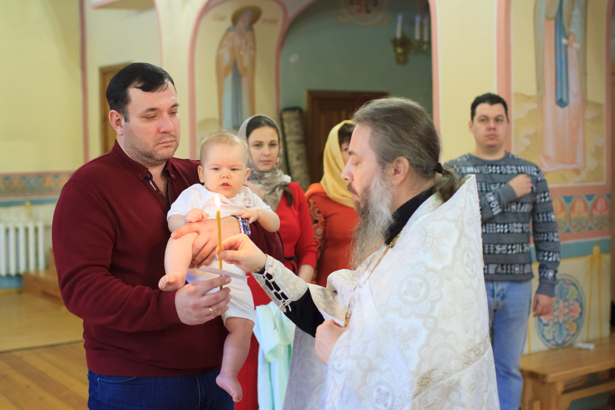 Крещение Тимофея — Церковь Успения Пресвятой Богородицы. Фотограф в Нижнем Новгороде Максим Сизов