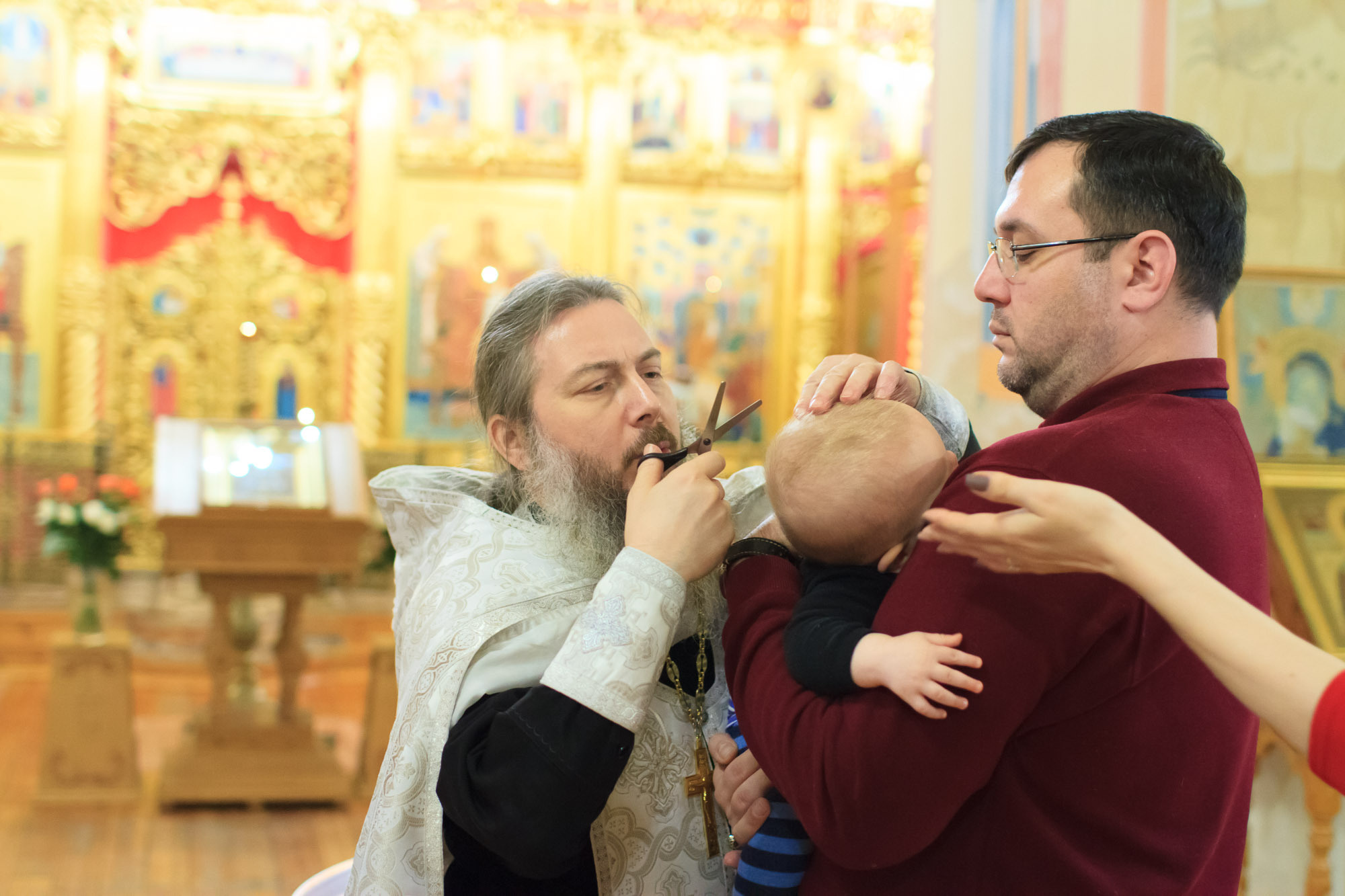 Крещение Тимофея — Церковь Успения Пресвятой Богородицы. Фотограф в Нижнем Новгороде Максим Сизов