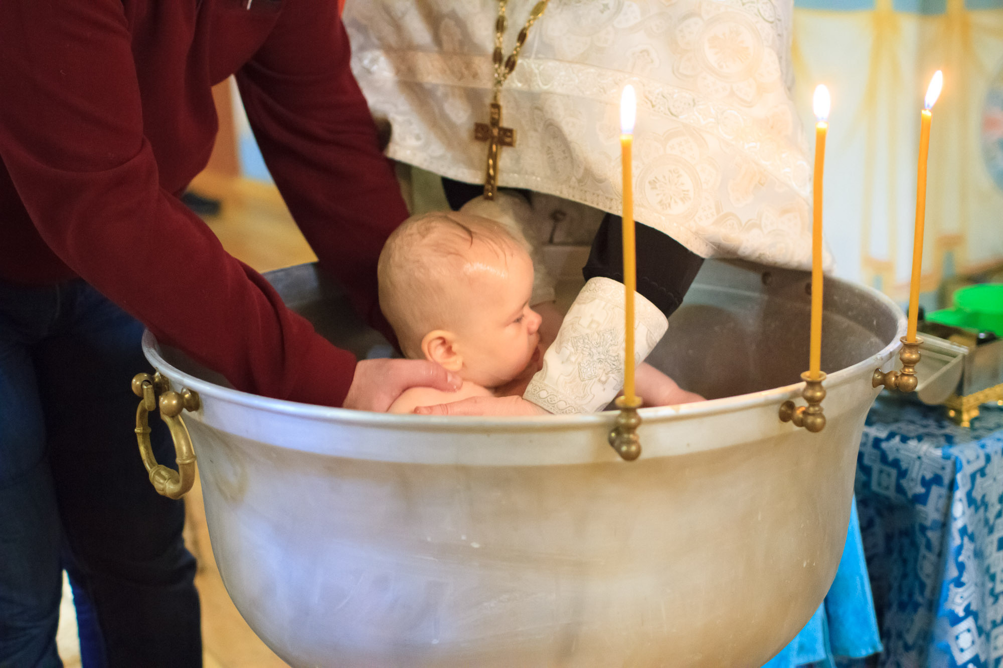 Крещение Тимофея — Церковь Успения Пресвятой Богородицы. Фотограф в Нижнем Новгороде Максим Сизов