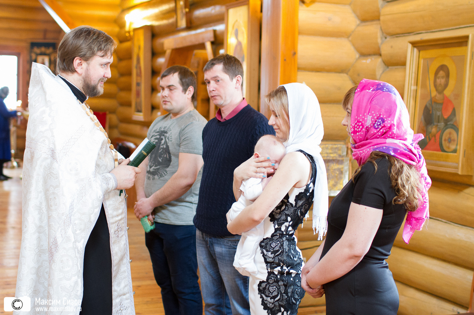 Крещение — Сартаково — Владимирская церковь. Фотограф в Нижнем Новгороде Максим Сизов