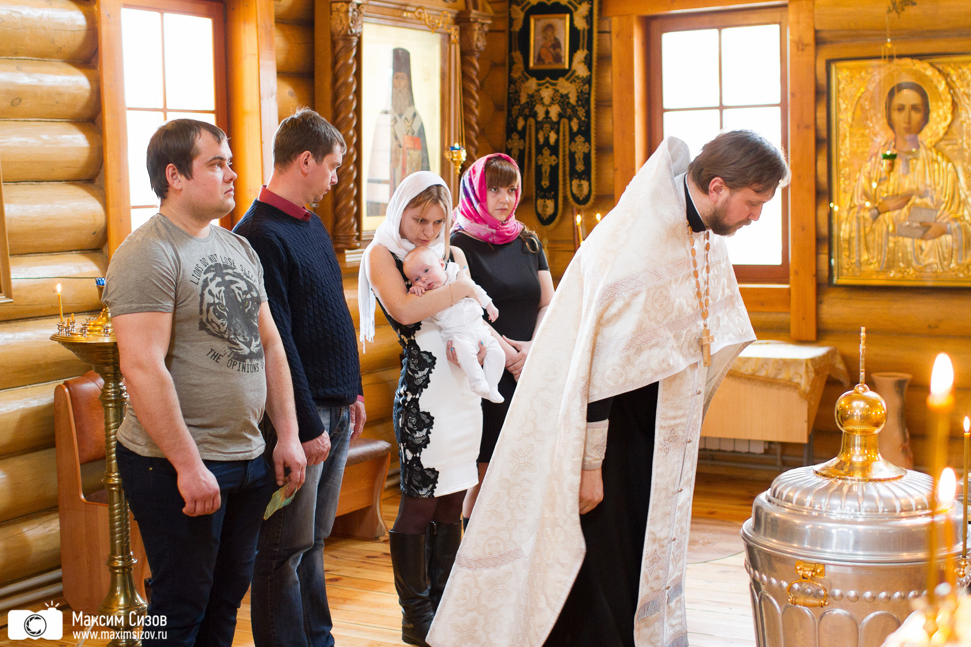 Крещение — Сартаково — Владимирская церковь. Фотограф в Нижнем Новгороде Максим Сизов