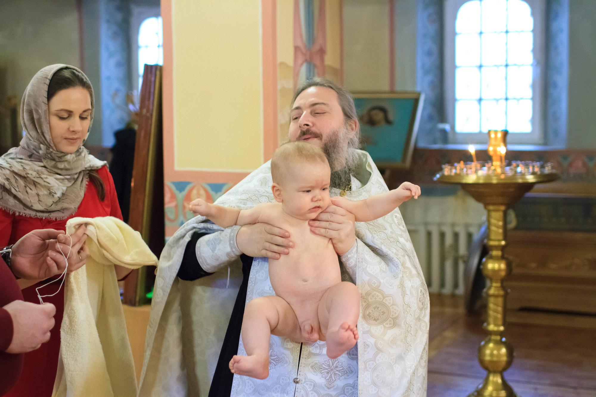 Крещение Тимофея — Церковь Успения Пресвятой Богородицы. Фотограф в Нижнем Новгороде Максим Сизов