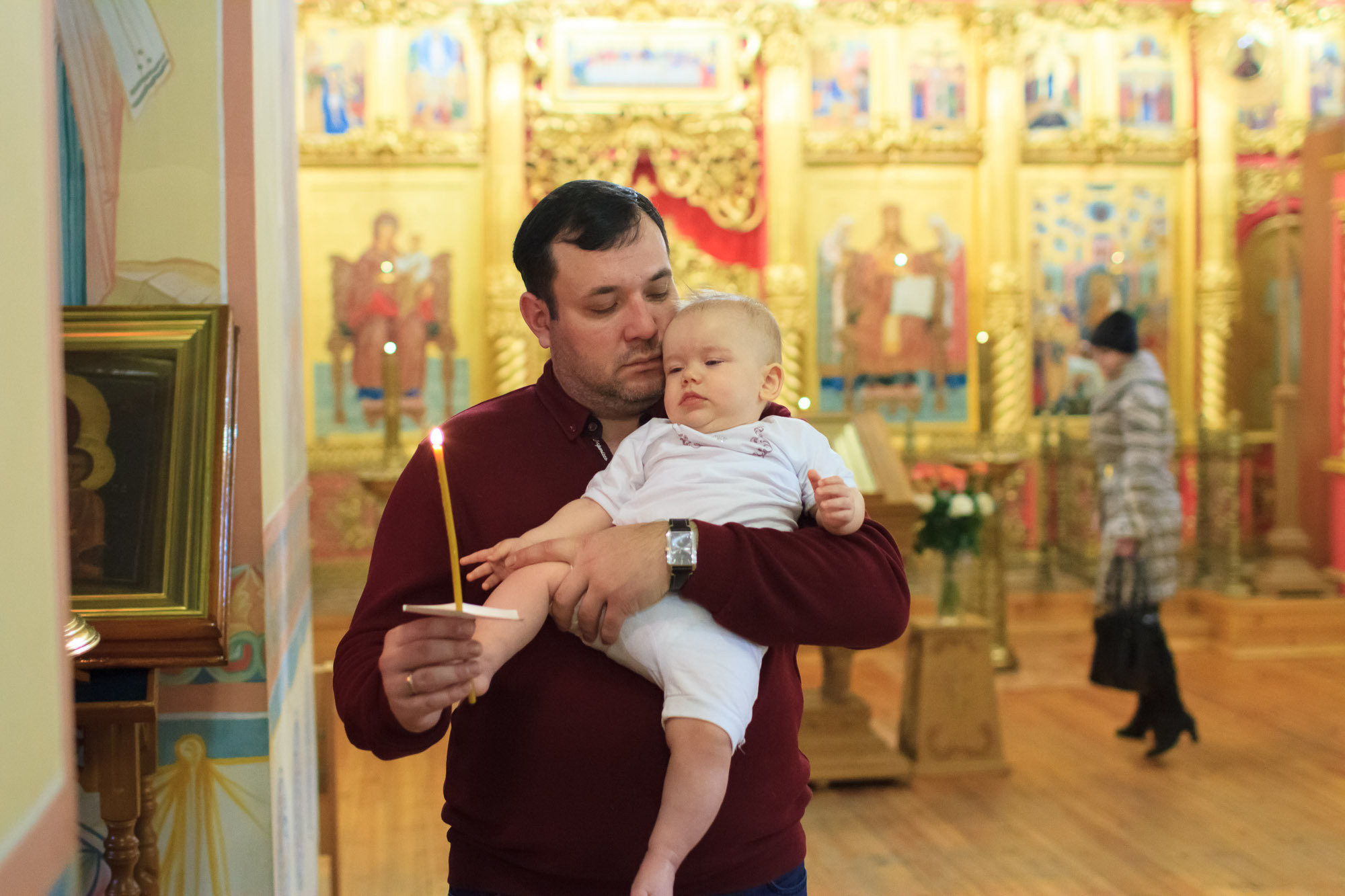 Крещение Тимофея — Церковь Успения Пресвятой Богородицы. Фотограф в Нижнем Новгороде Максим Сизов