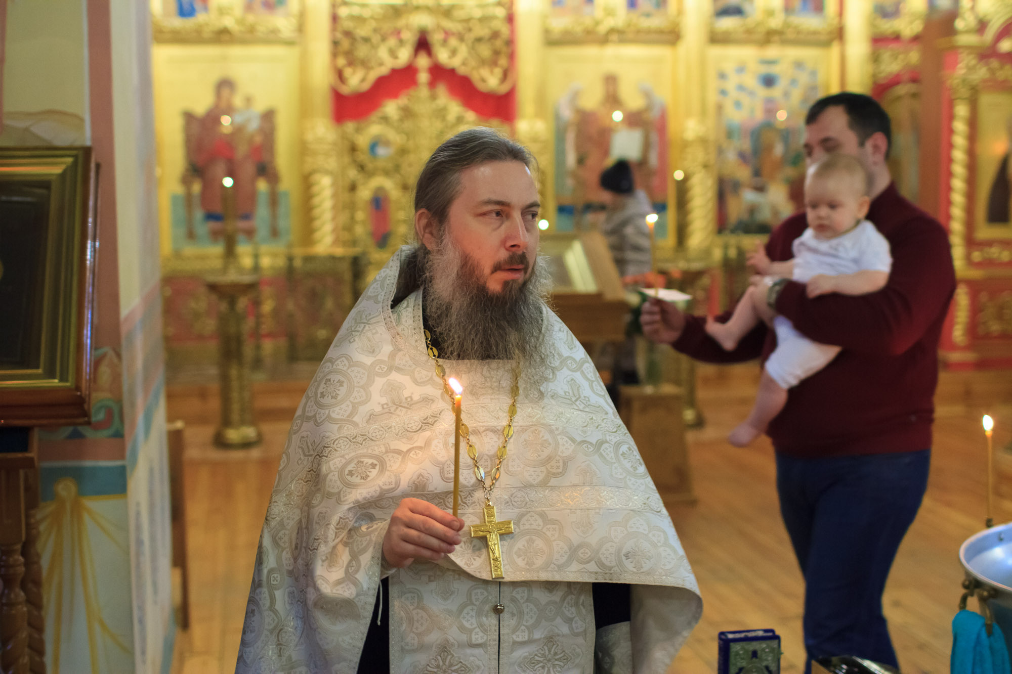 Крещение Тимофея — Церковь Успения Пресвятой Богородицы. Фотограф в Нижнем Новгороде Максим Сизов