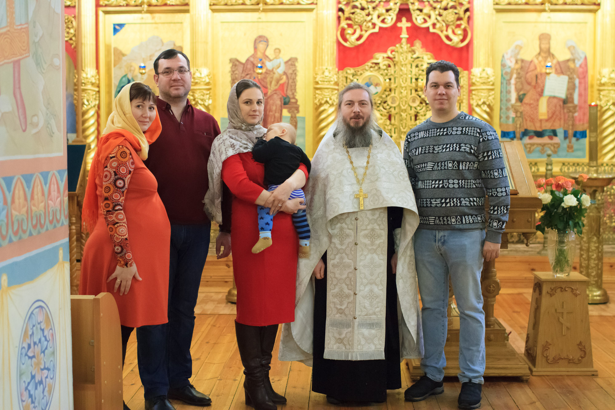 Крещение Тимофея — Церковь Успения Пресвятой Богородицы. Фотограф в Нижнем Новгороде Максим Сизов