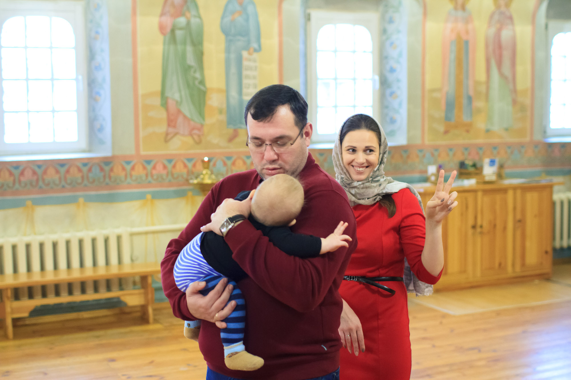 Крещение Тимофея — Церковь Успения Пресвятой Богородицы. Фотограф в Нижнем Новгороде Максим Сизов