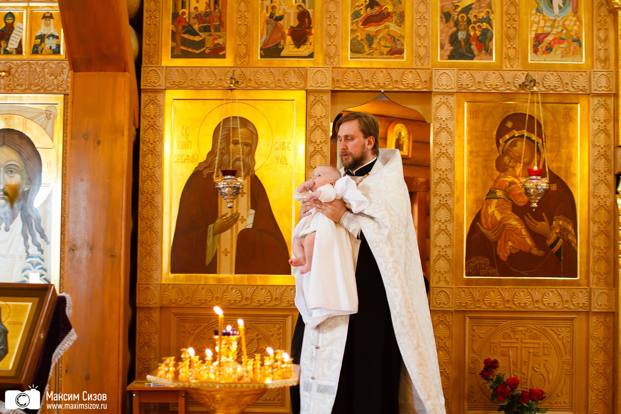 Крещение — Сартаково — Владимирская церковь. Фотограф в Нижнем Новгороде Максим Сизов