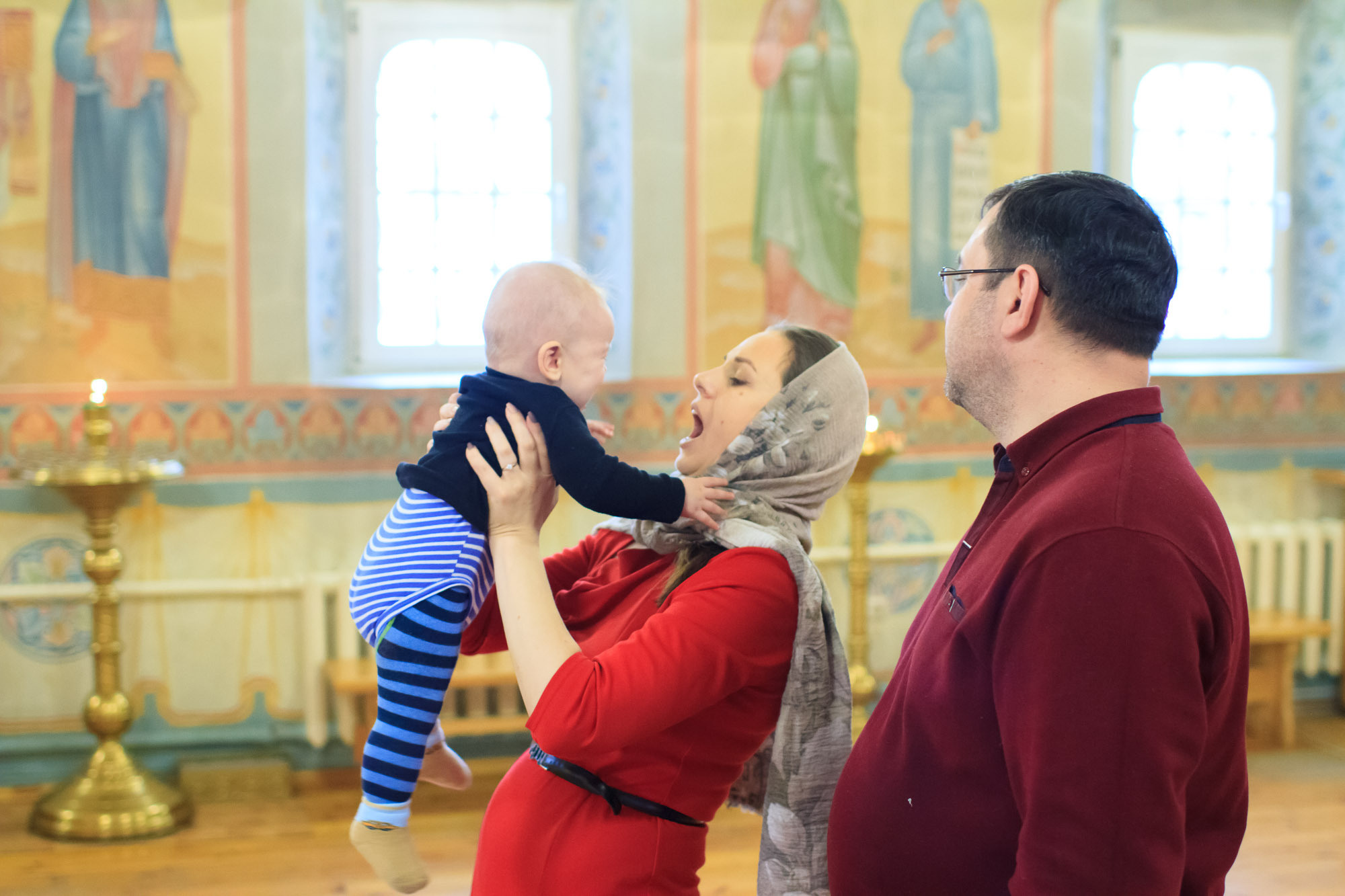 Крещение Тимофея — Церковь Успения Пресвятой Богородицы. Фотограф в Нижнем Новгороде Максим Сизов