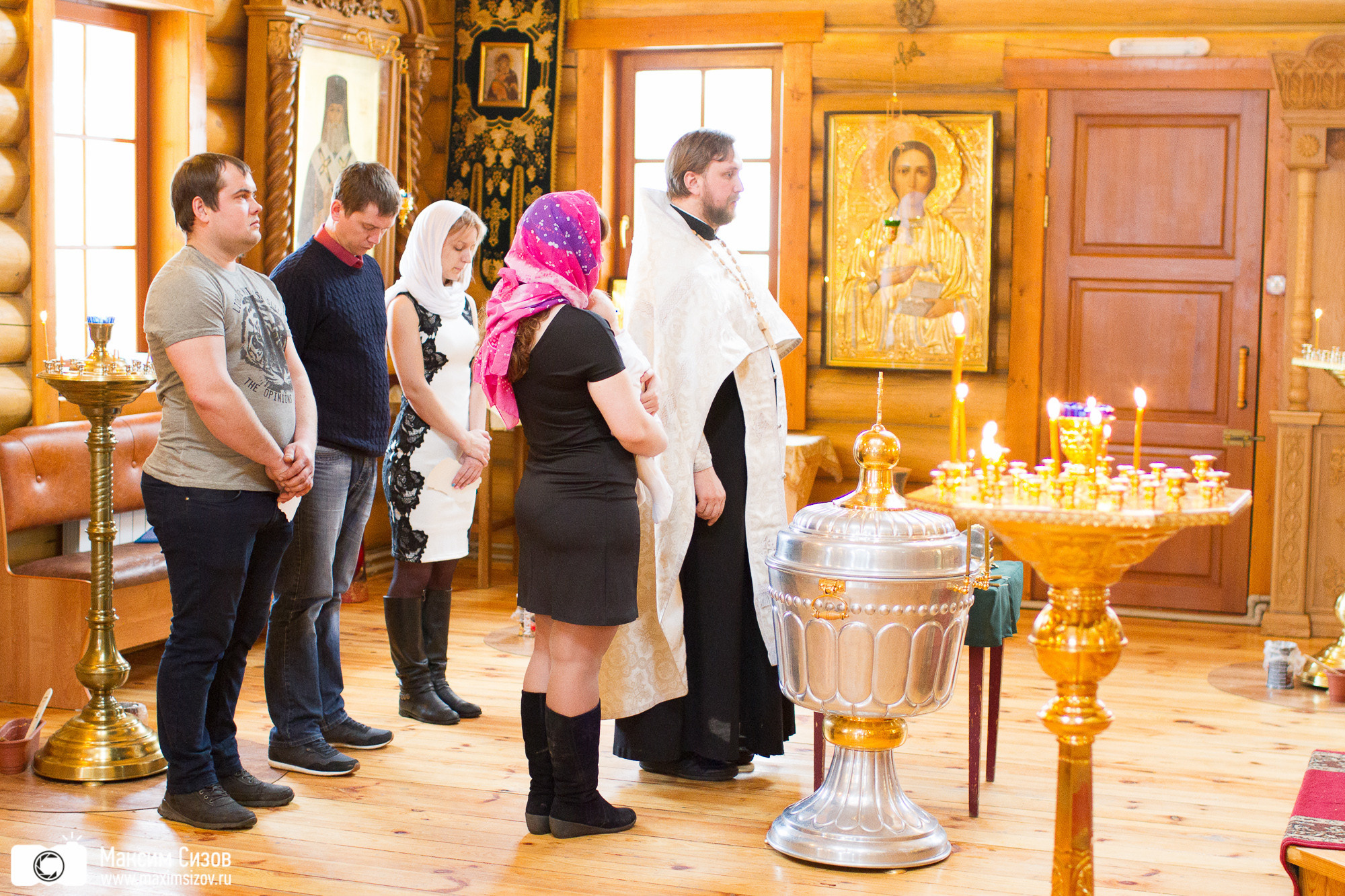 Крещение — Сартаково — Владимирская церковь. Фотограф в Нижнем Новгороде Максим Сизов