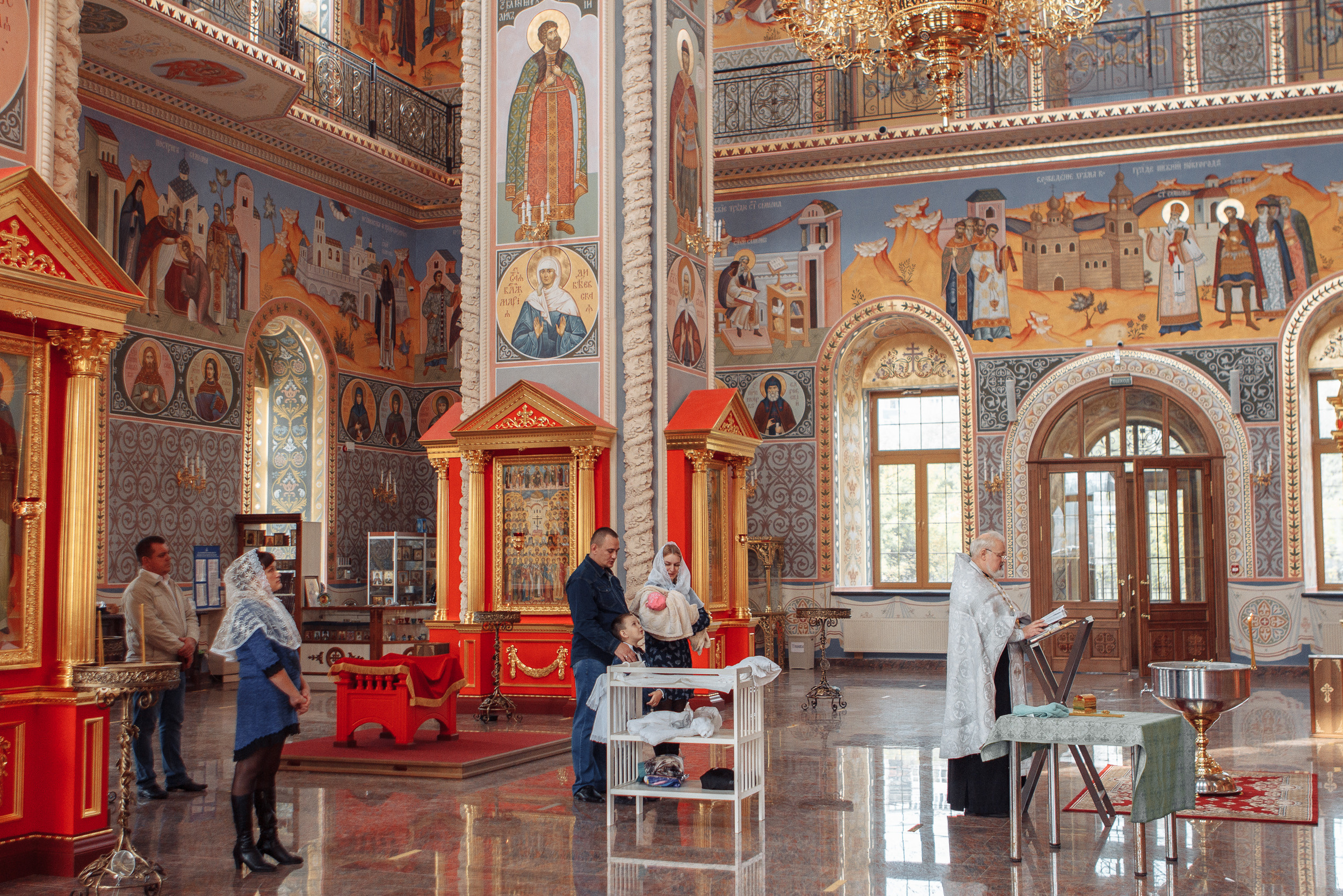 Крещение — Церковь благоверного князя Георгия Всеволодовича