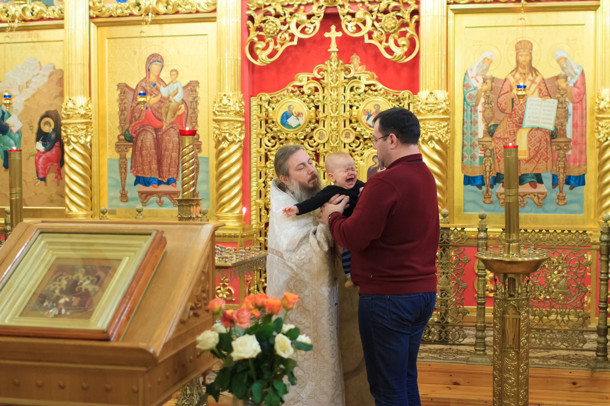 Крещение Тимофея — Церковь Успения Пресвятой Богородицы. Фотограф в Нижнем Новгороде Максим Сизов
