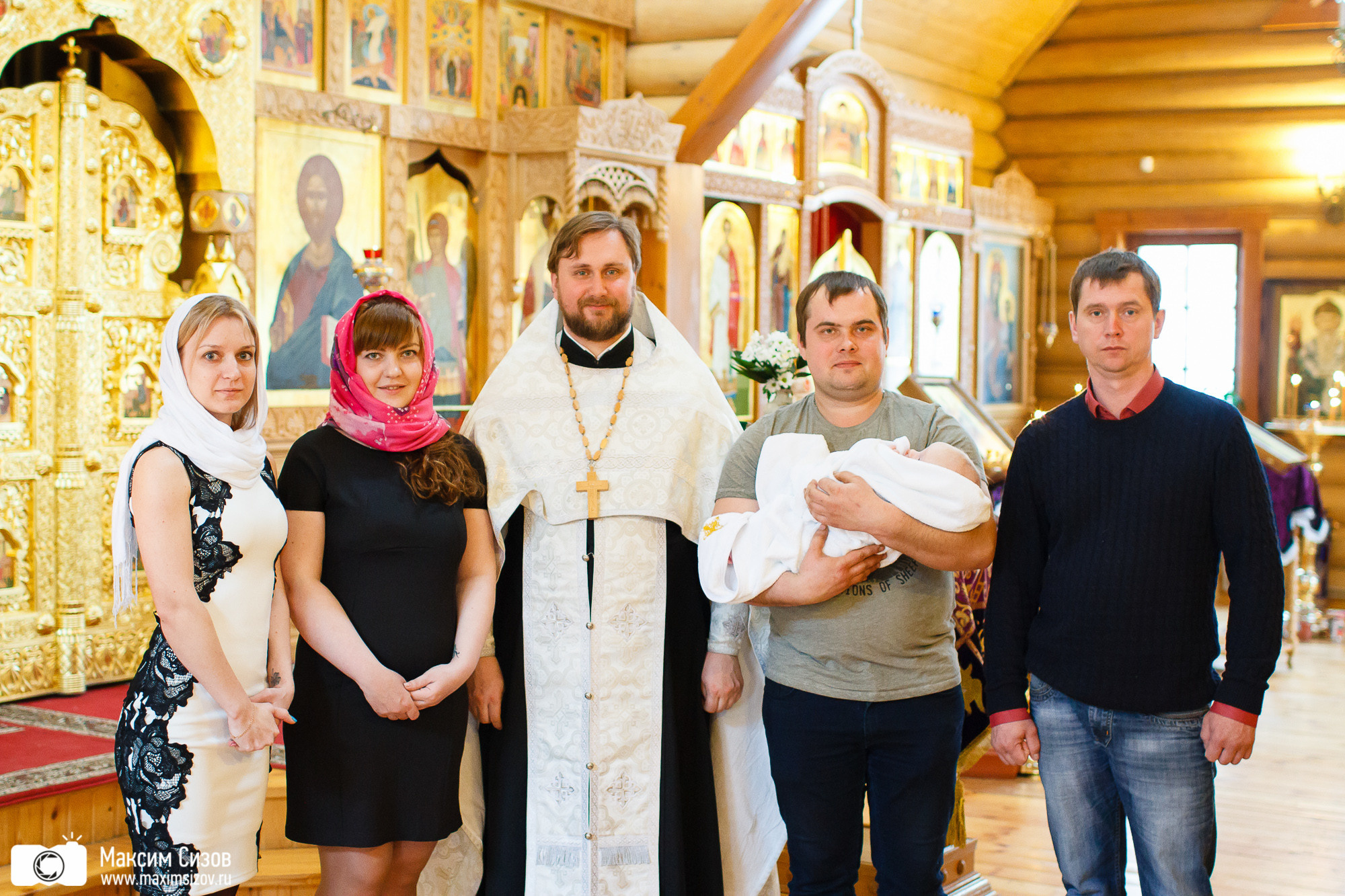 Крещение — Сартаково — Владимирская церковь. Фотограф в Нижнем Новгороде Максим Сизов