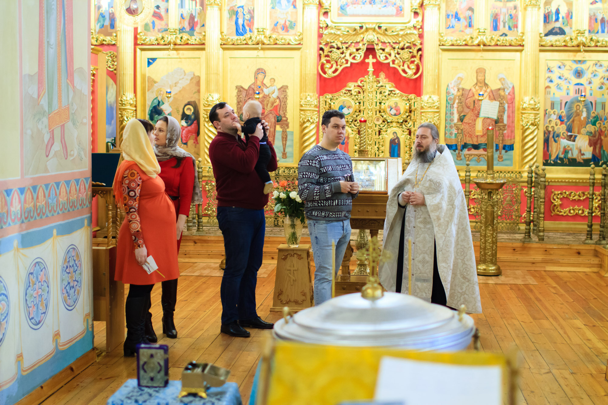 Крещение Тимофея — Церковь Успения Пресвятой Богородицы. Фотограф в Нижнем Новгороде Максим Сизов