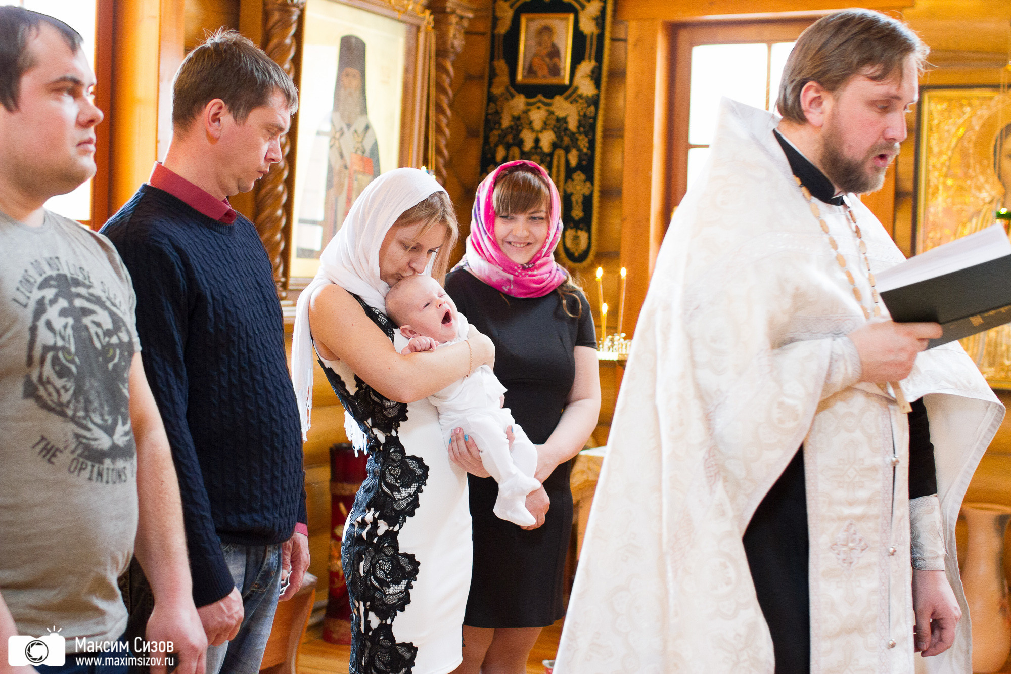 Крещение — Сартаково — Владимирская церковь. Фотограф в Нижнем Новгороде Максим Сизов