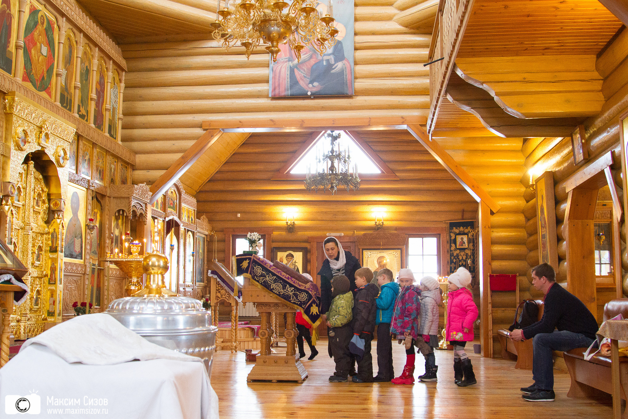 Крещение — Сартаково — Владимирская церковь. Фотограф в Нижнем Новгороде Максим Сизов