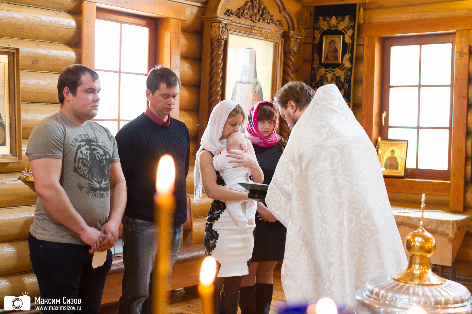 Крещение — Сартаково — Владимирская церковь. Фотограф в Нижнем Новгороде Максим Сизов
