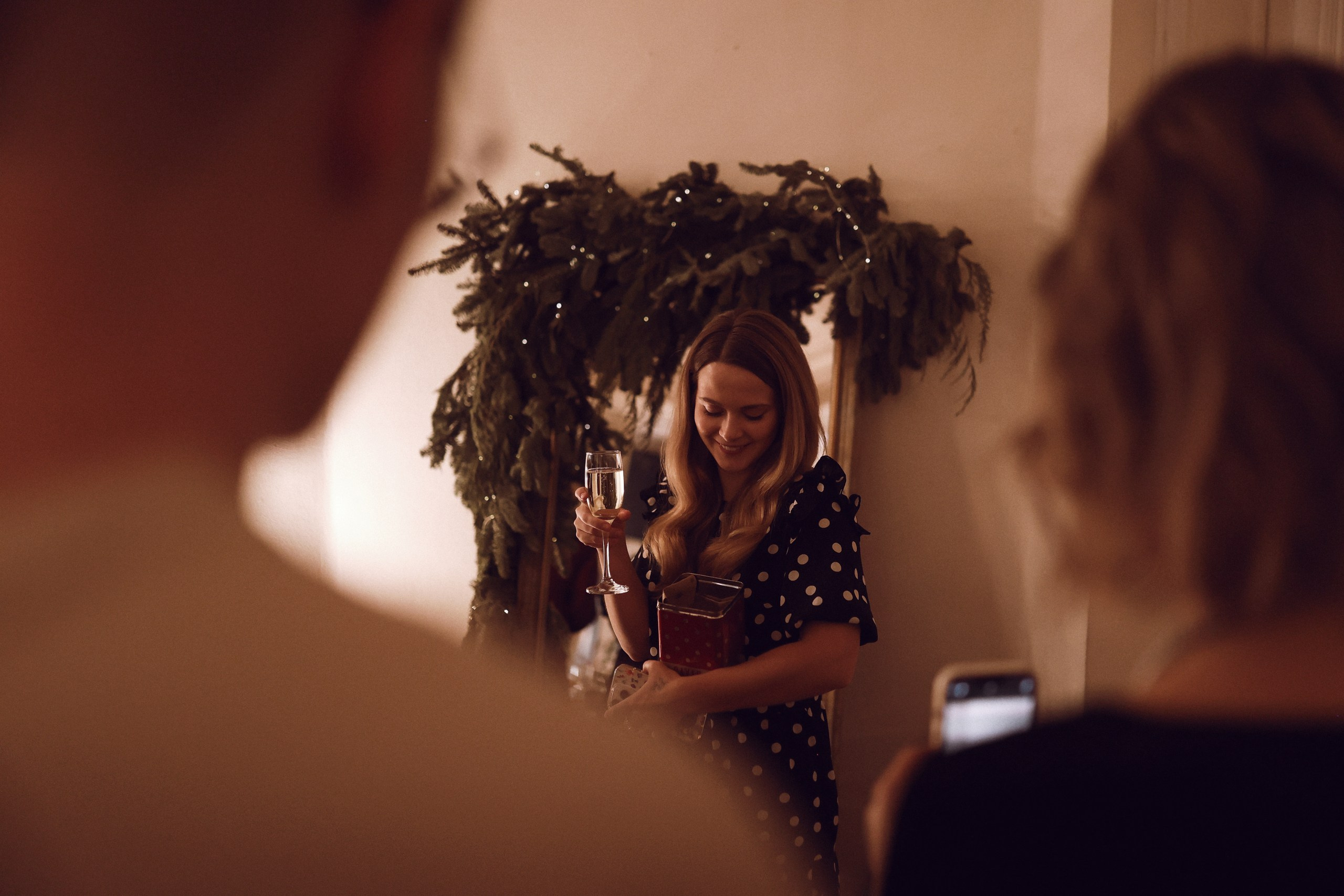 Новогодний огонёк в Липе. Настя Оленченко, портретный/семейный фотограф на цифру и плёнку Москва