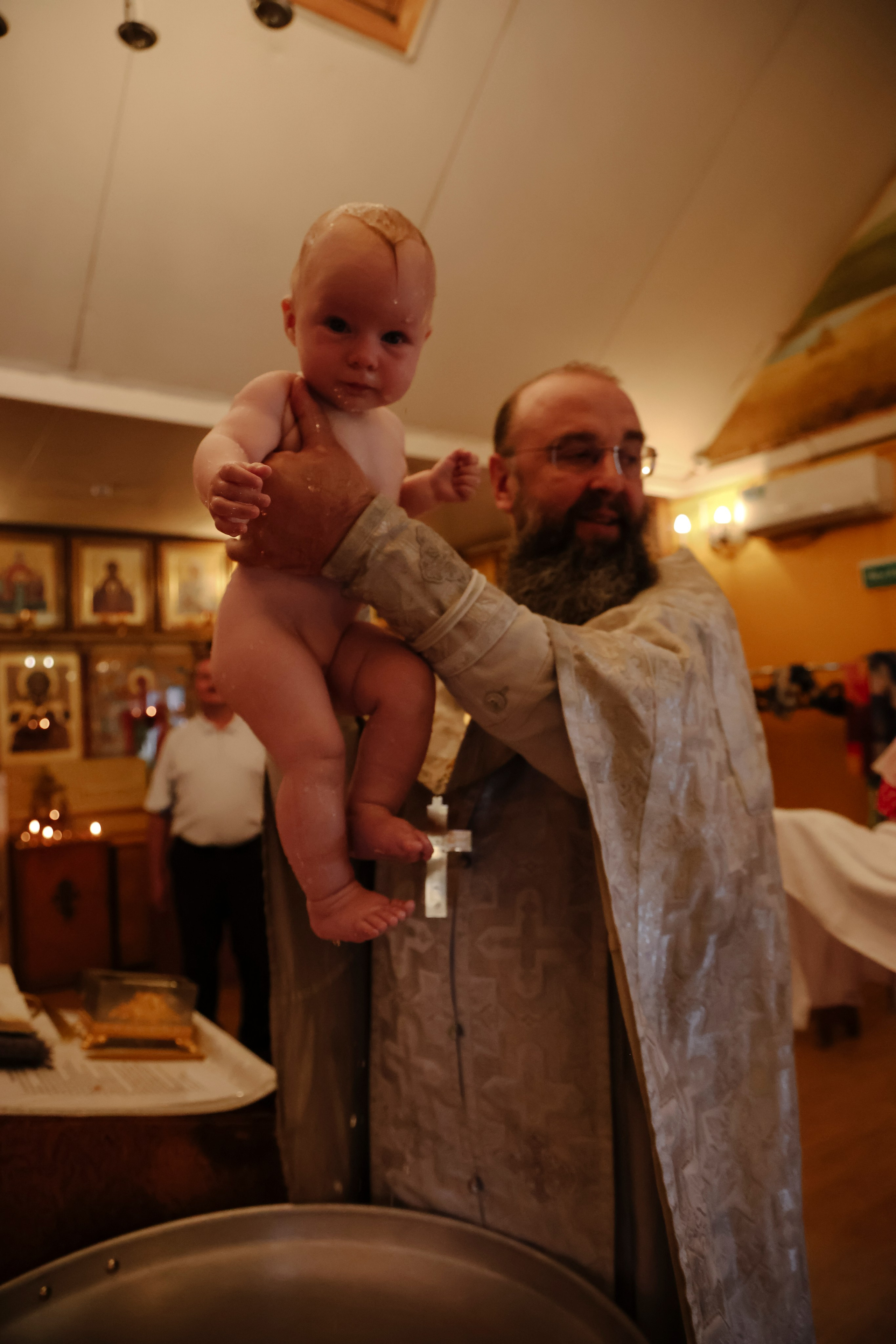 Крещение Анастасии. Фотограф новорожденных