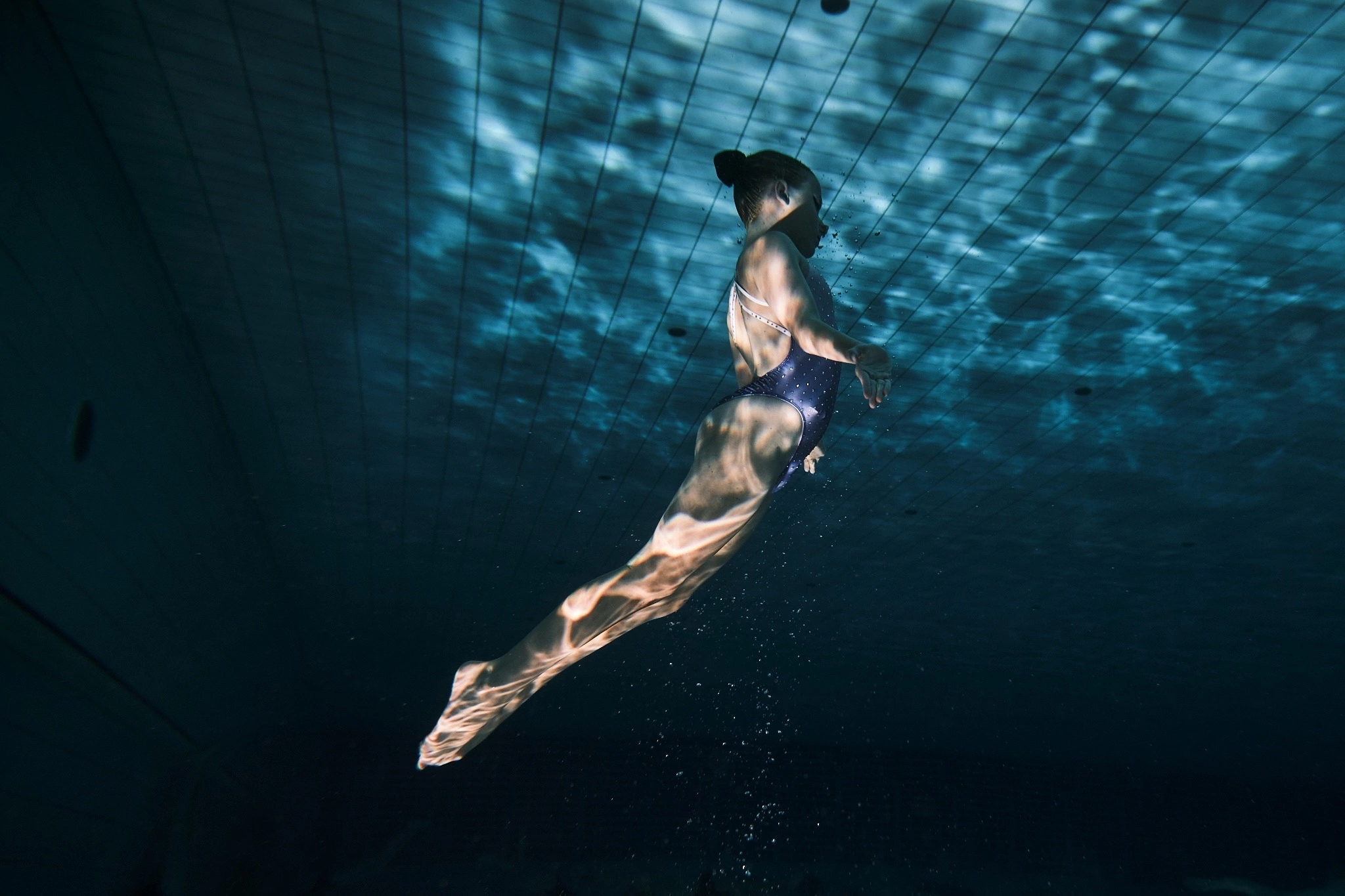 Подводная Фотосессия для команды синхронного плавания. Профессиональный фотограф в Москве — Максим Дьяконов