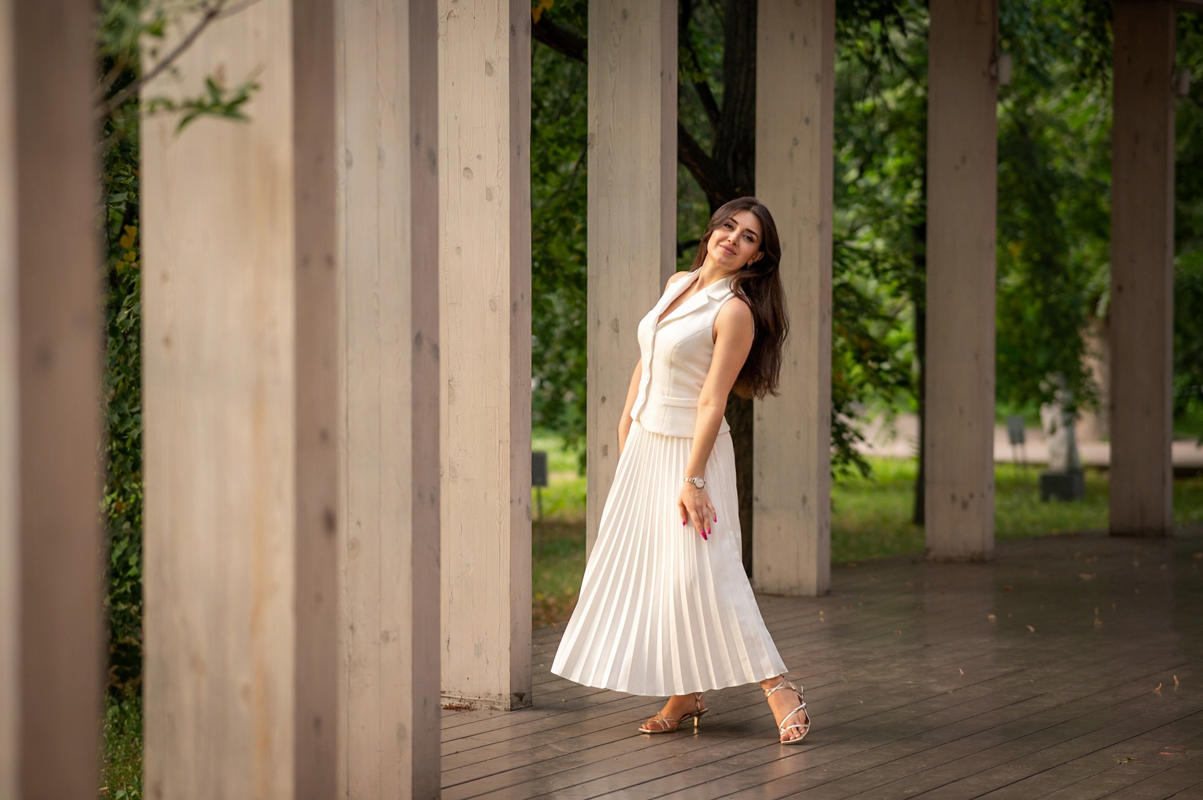 Прогулка с Аней в центре Москвы