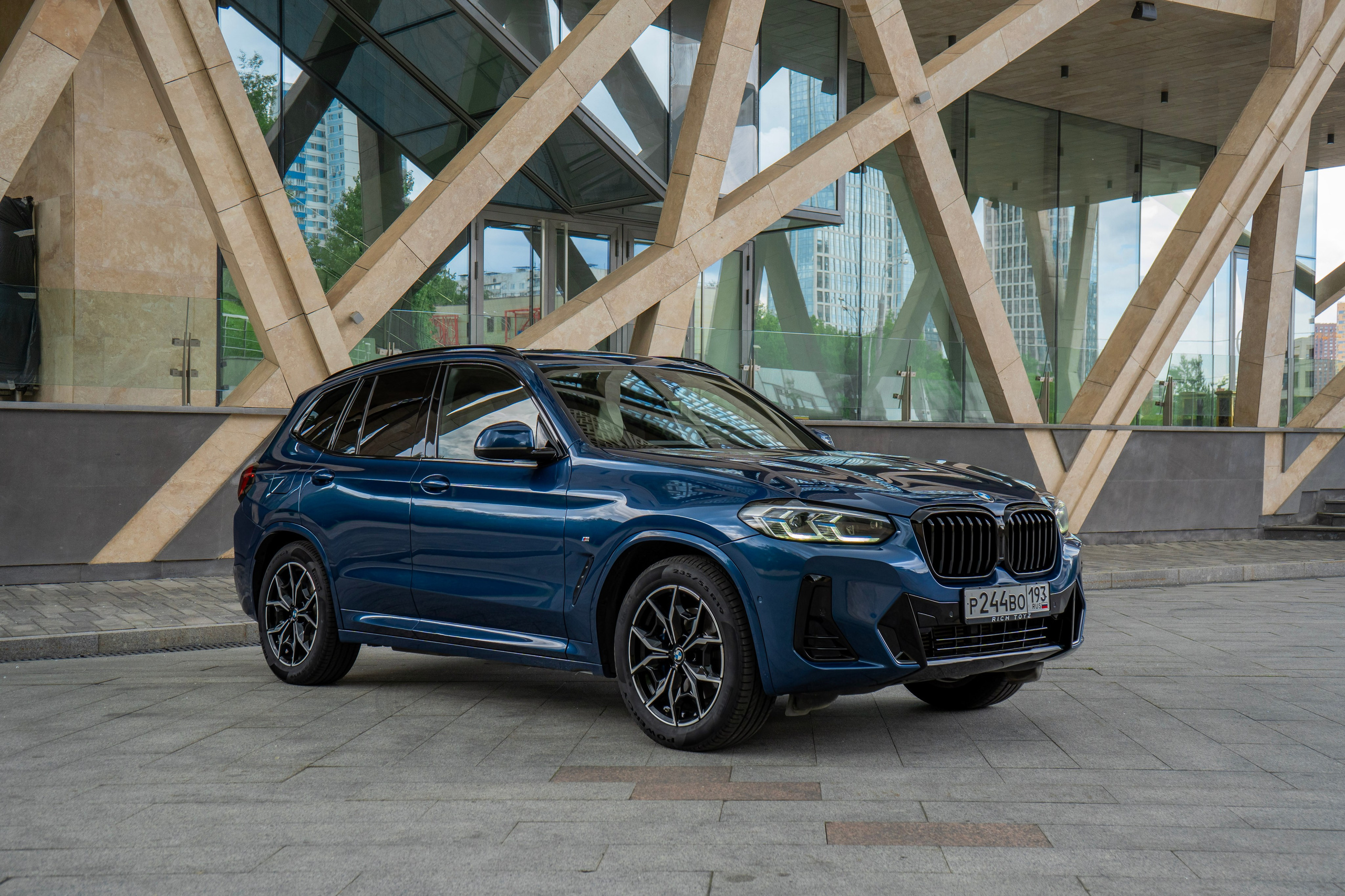 BMW X3. Автомобильный фотограф Ногинск Денис Городок