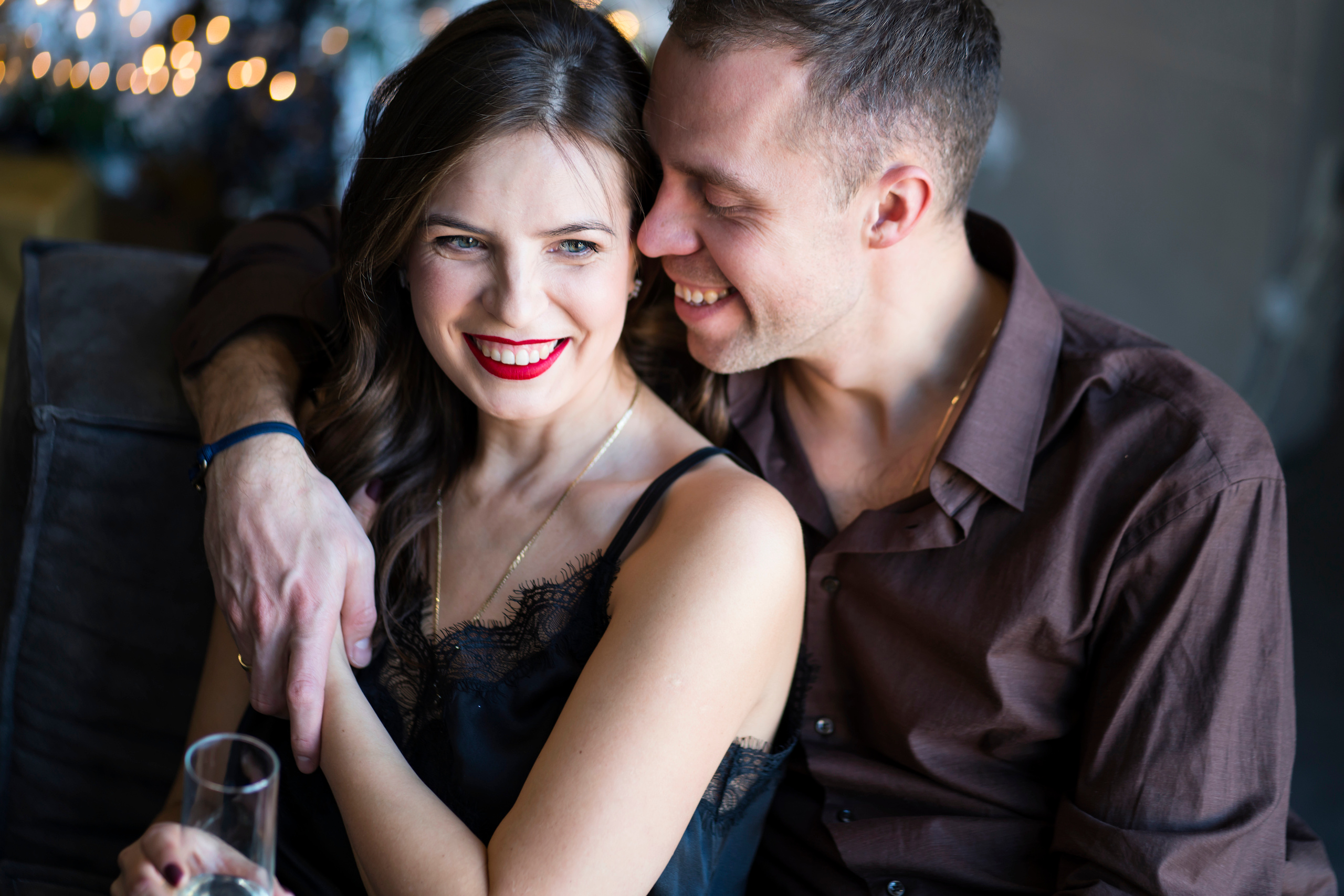 Семейная новогодняя съемка Света, Саша, Тоня, Гордей и Бруно. Фотограф, эмпат, телесный терапевт в Москве Ольга Трушина