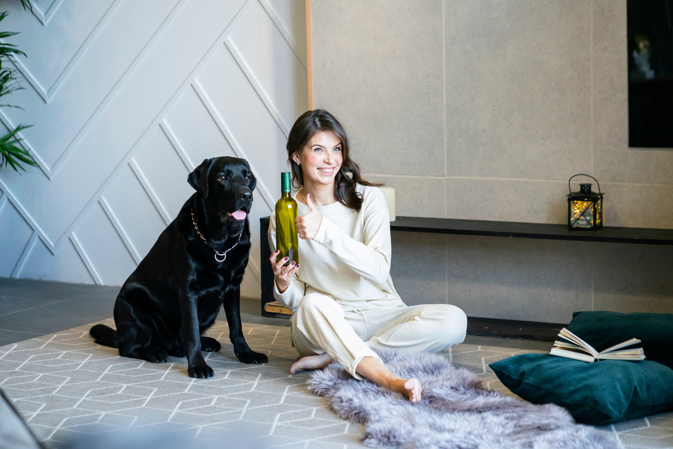 Семейная новогодняя съемка Света, Саша, Тоня, Гордей и Бруно. Фотограф, эмпат, телесный терапевт в Москве Ольга Трушина