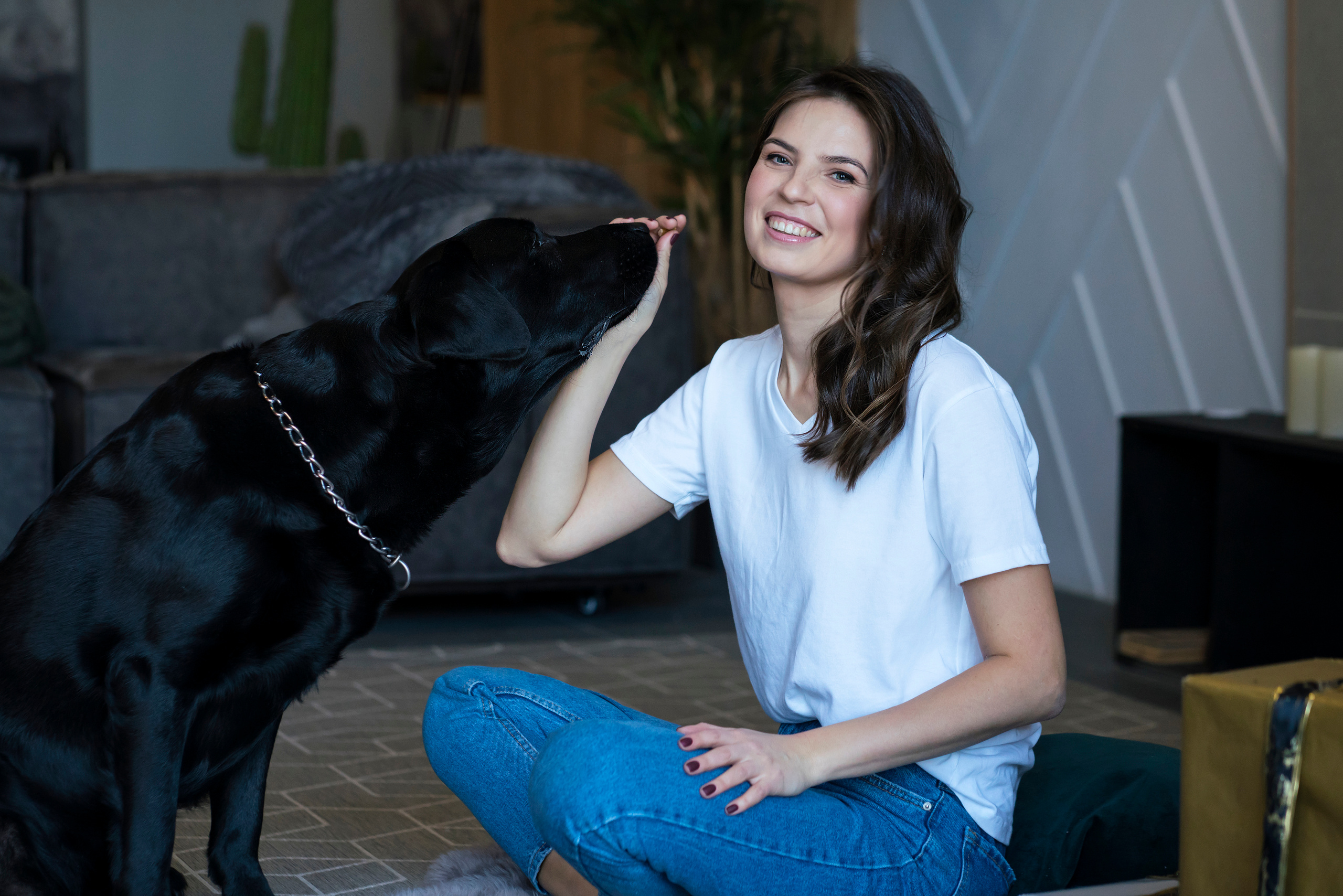 Семейная новогодняя съемка Света, Саша, Тоня, Гордей и Бруно. Фотограф, эмпат, телесный терапевт в Москве Ольга Трушина