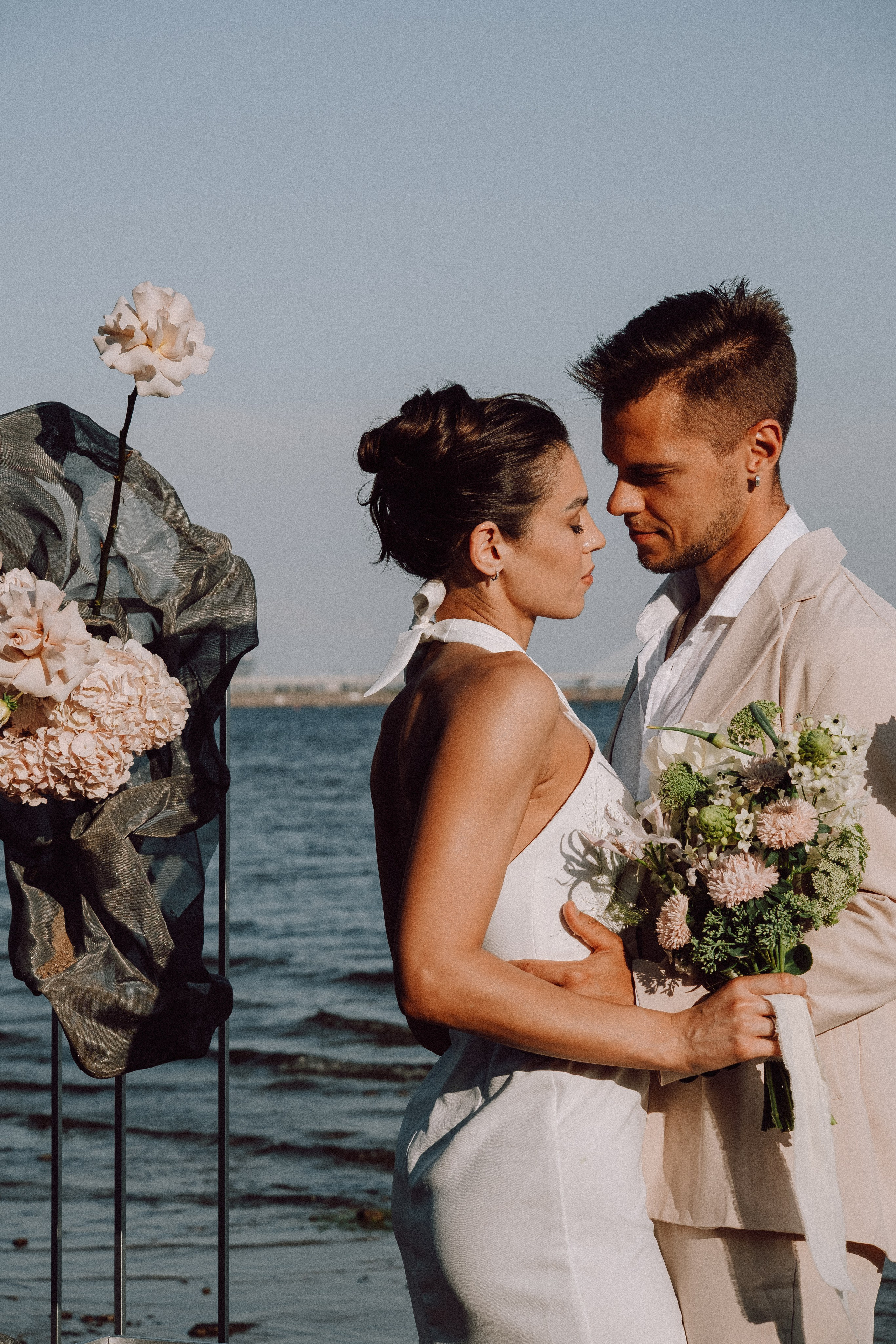 СВАДЕБНАЯ ФОТОСЕССИЯ ВЫЕЗДНОЙ ЦЕРЕМОНИИ (ФИНСКИЙ ЗАЛИВ). Профессиональный фотограф, Санкт-Петербург — Виктория Богомолова