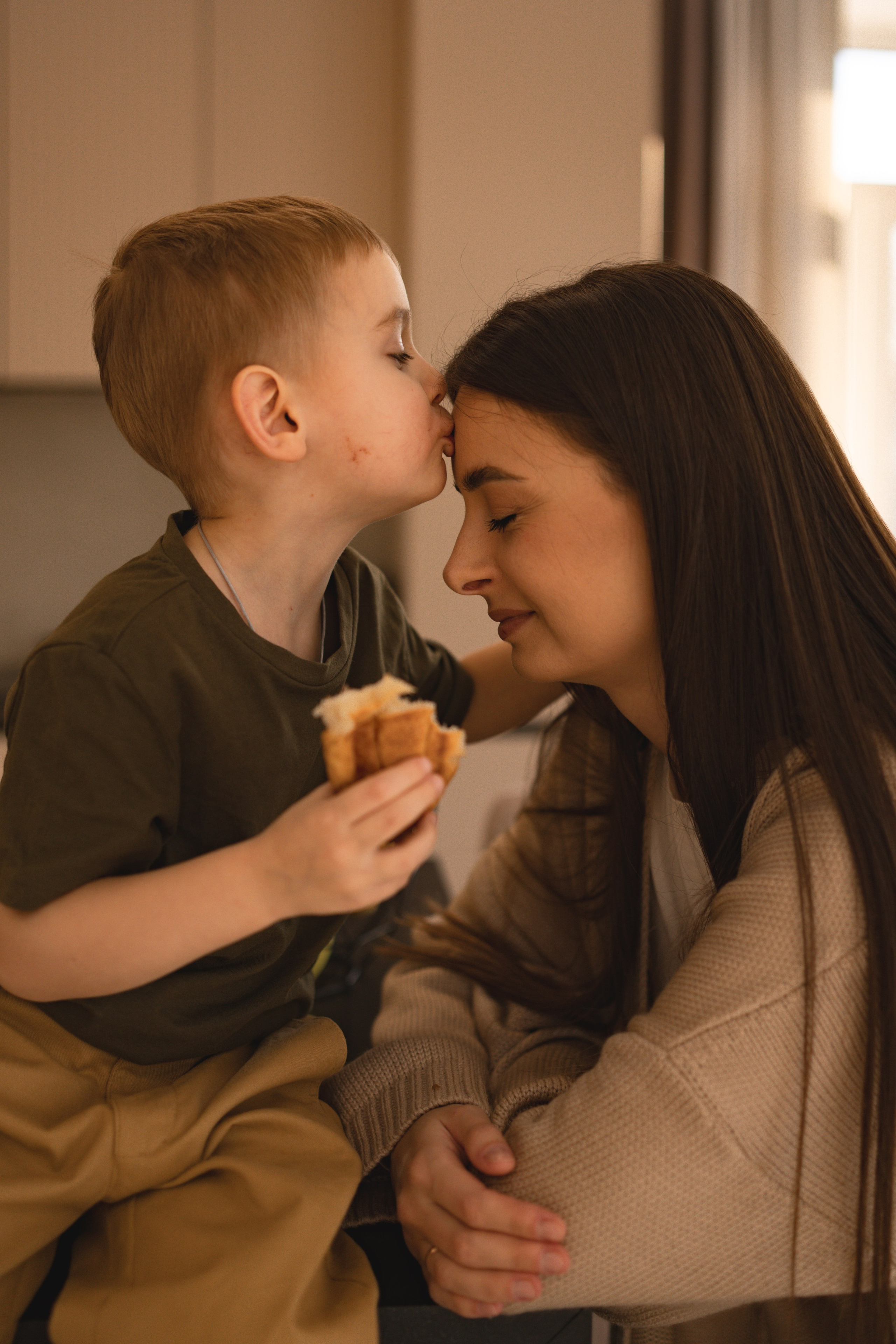 Домашняя съемка семьи Ксении и Алексея. Семейный и портретный фотограф в Санкт-Петербурге Татьяна Гримоть
