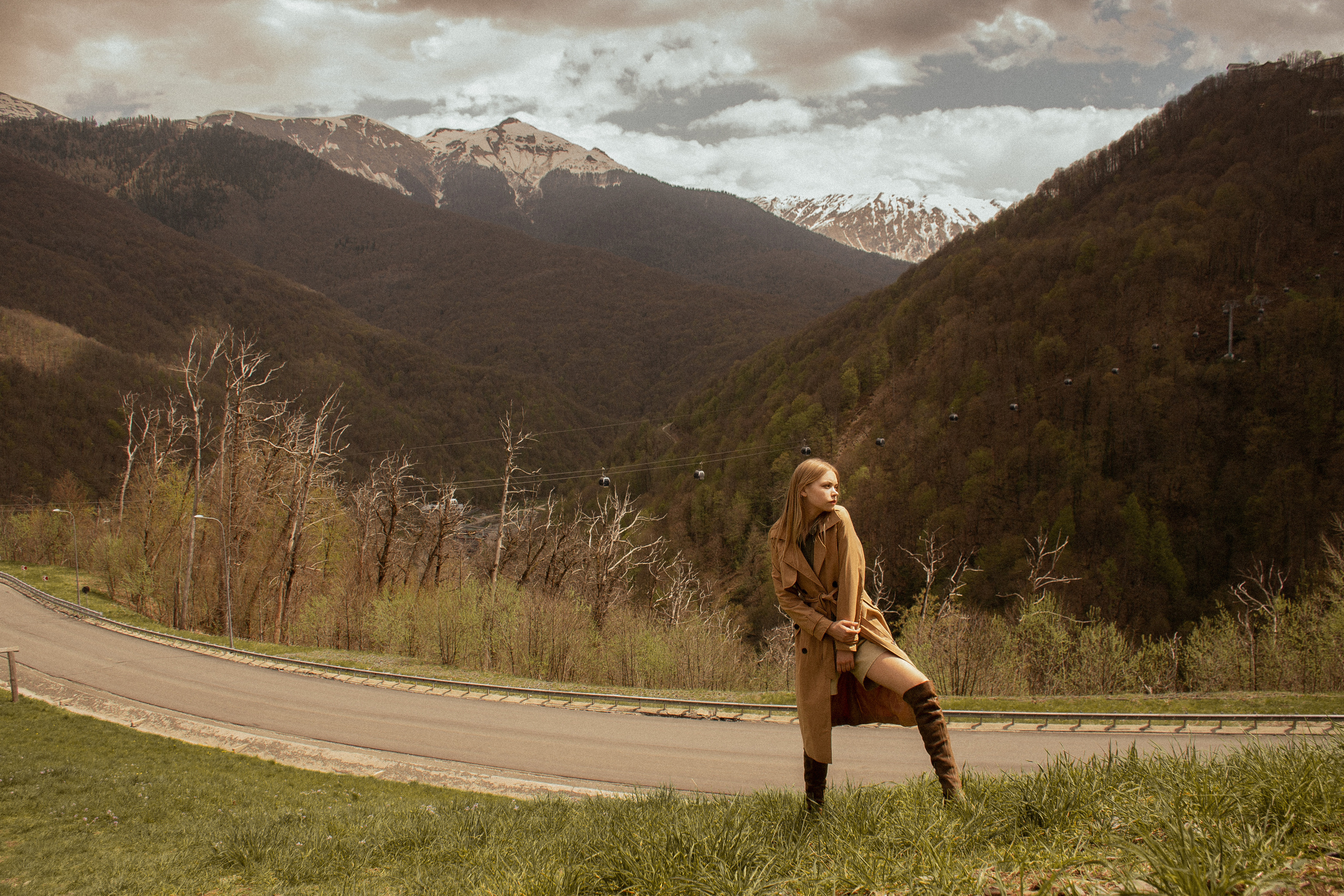 Camping. Elizaveta Filchenko. Fashion-photographer and director