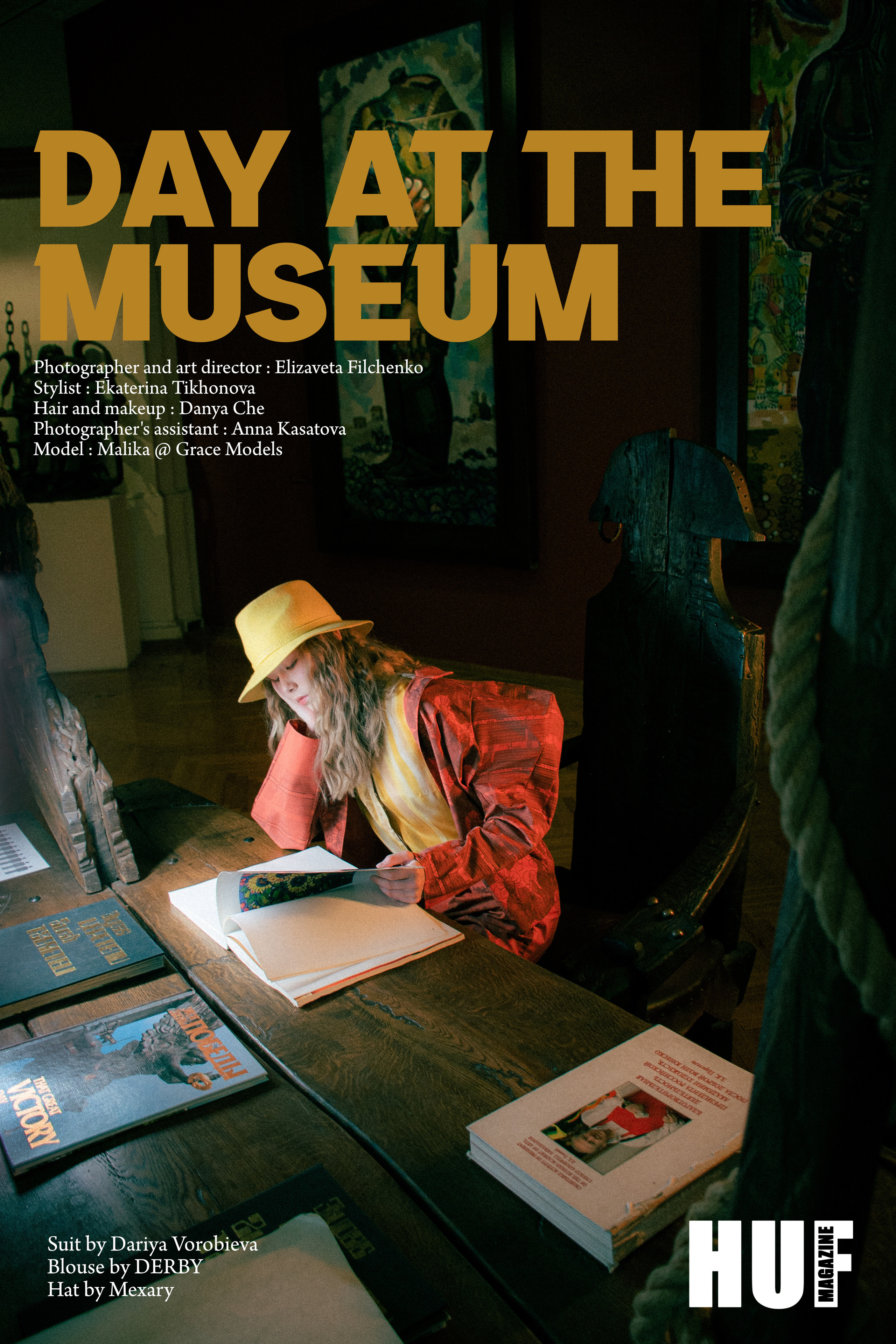 Huf Magazine. Elizaveta Filchenko. Fashion-photographer and director