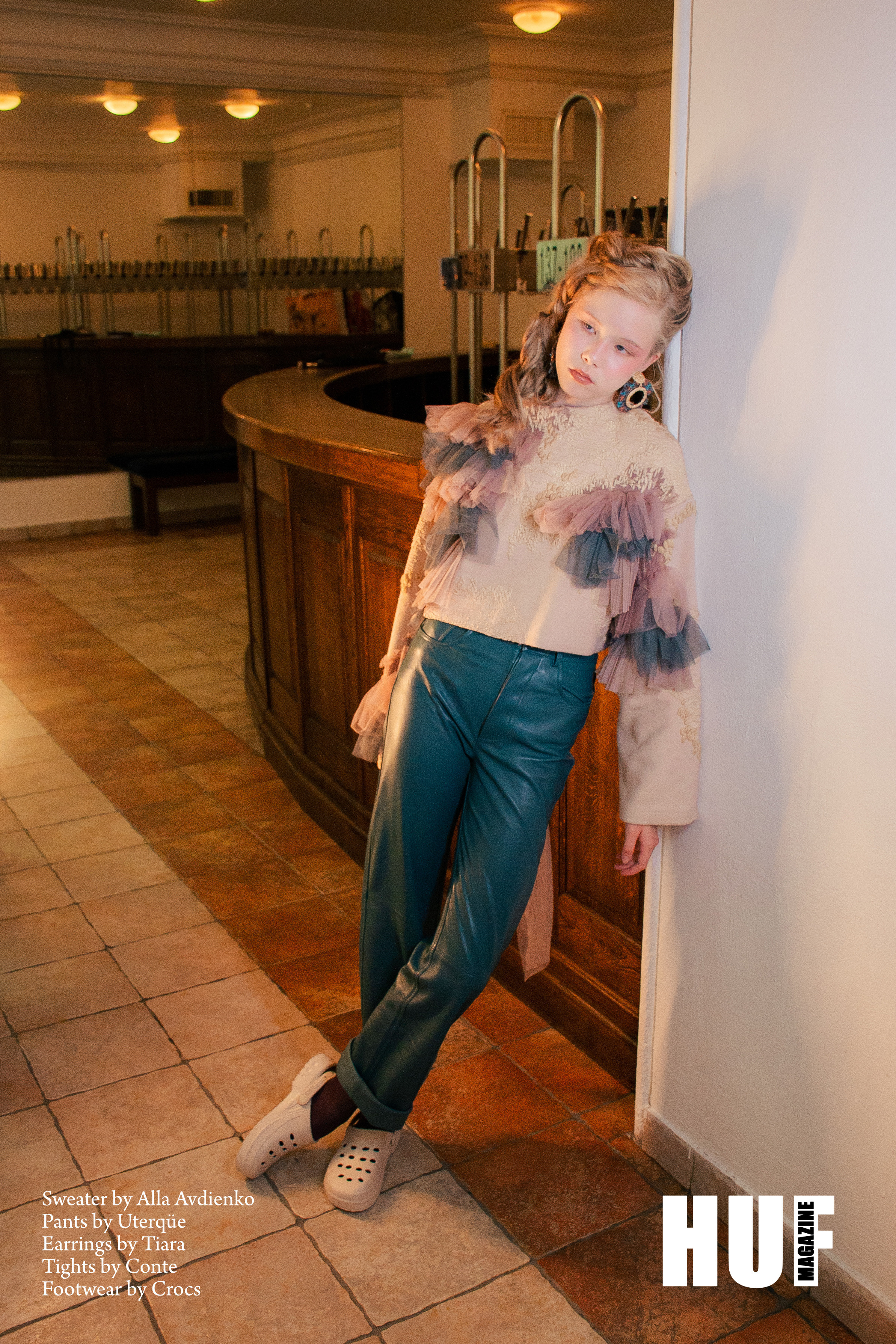 Huf Magazine. Elizaveta Filchenko. Fashion-photographer and director