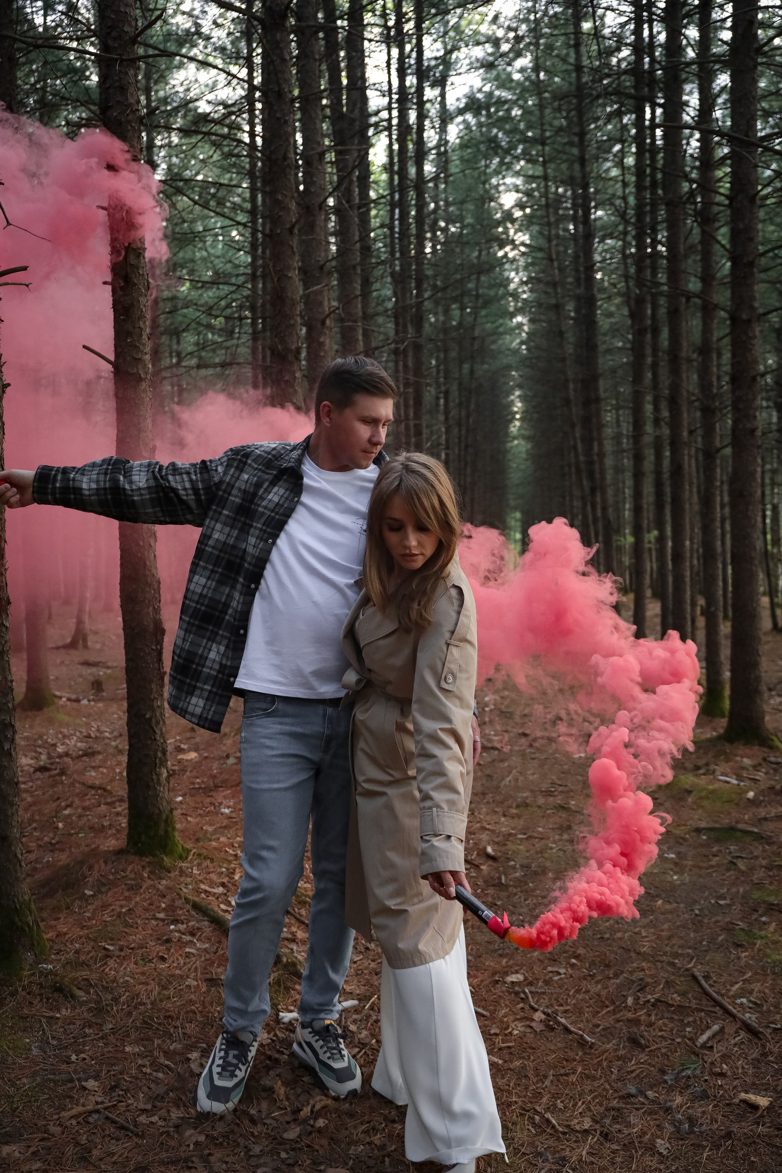 В сосновом лесу. Фотограф г. Хабаровск. Семейные и индивидуальные съёмки