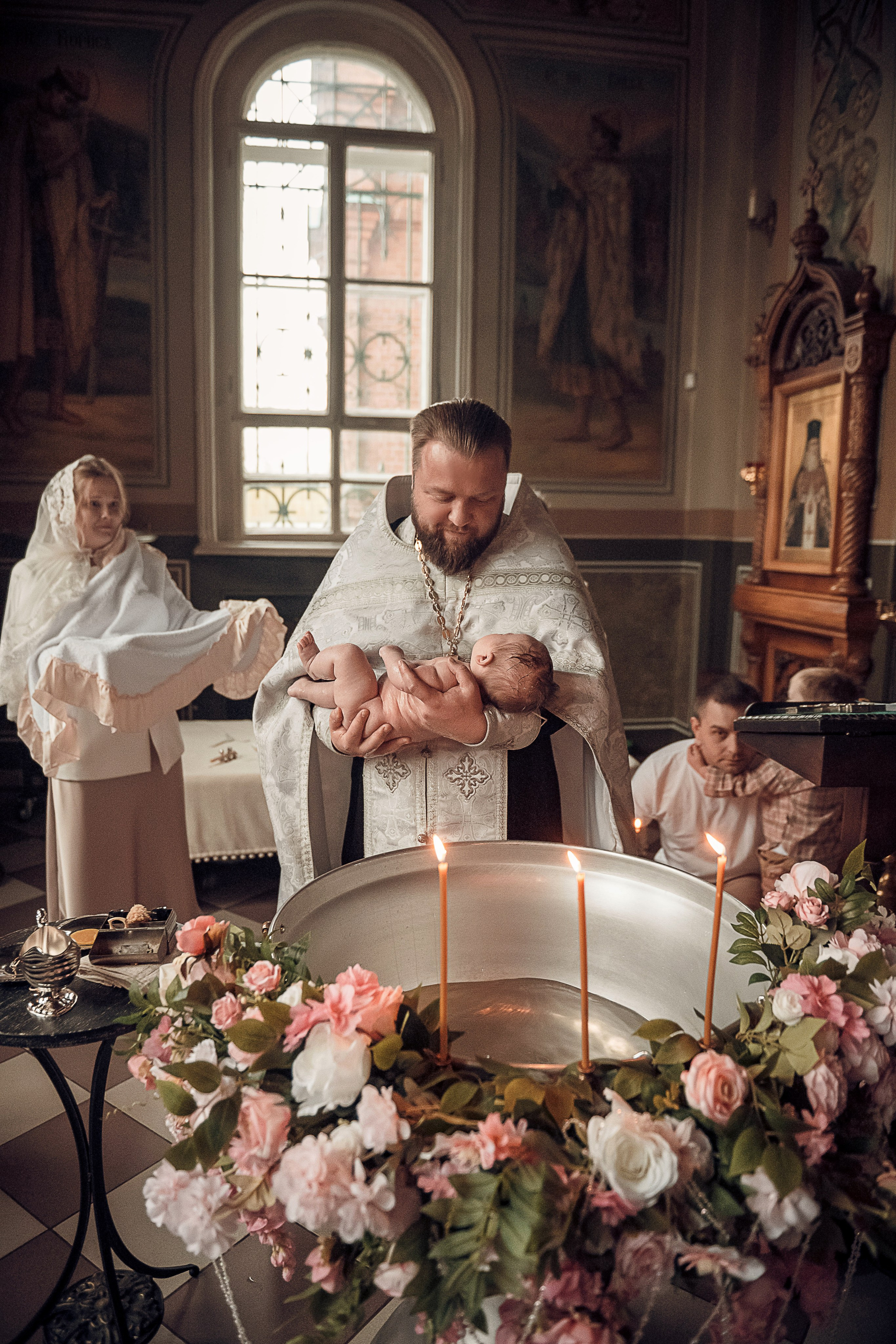 Крещение Елизаветы. Свадебный, семейный и детский фотограф в Москве и области
