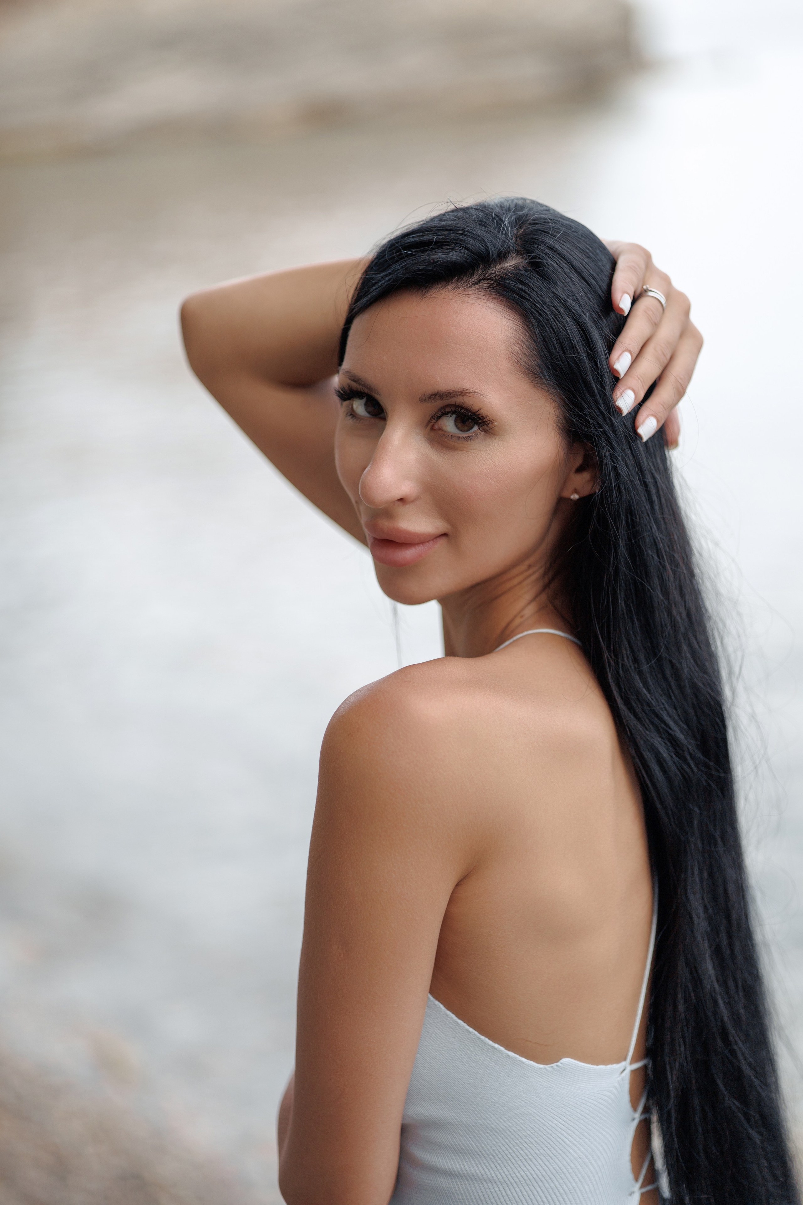 Утро на пляже Метрополь. Семейный и портретный фотограф в Геленджике Любовь Бодрова