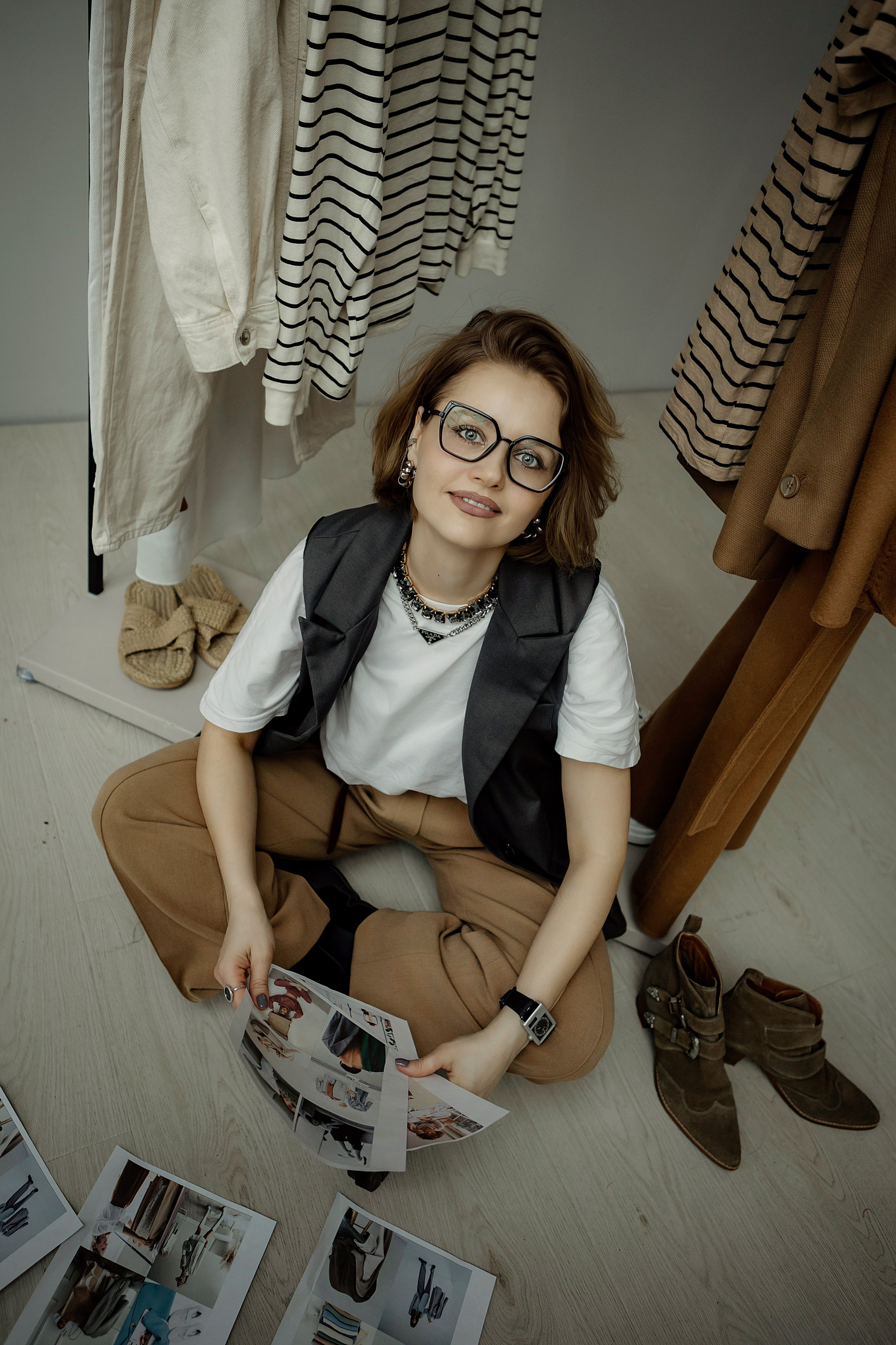 Контент для стилиста по одежде. Деловая и Бизнес съемка в  Москве Инесса Грушко