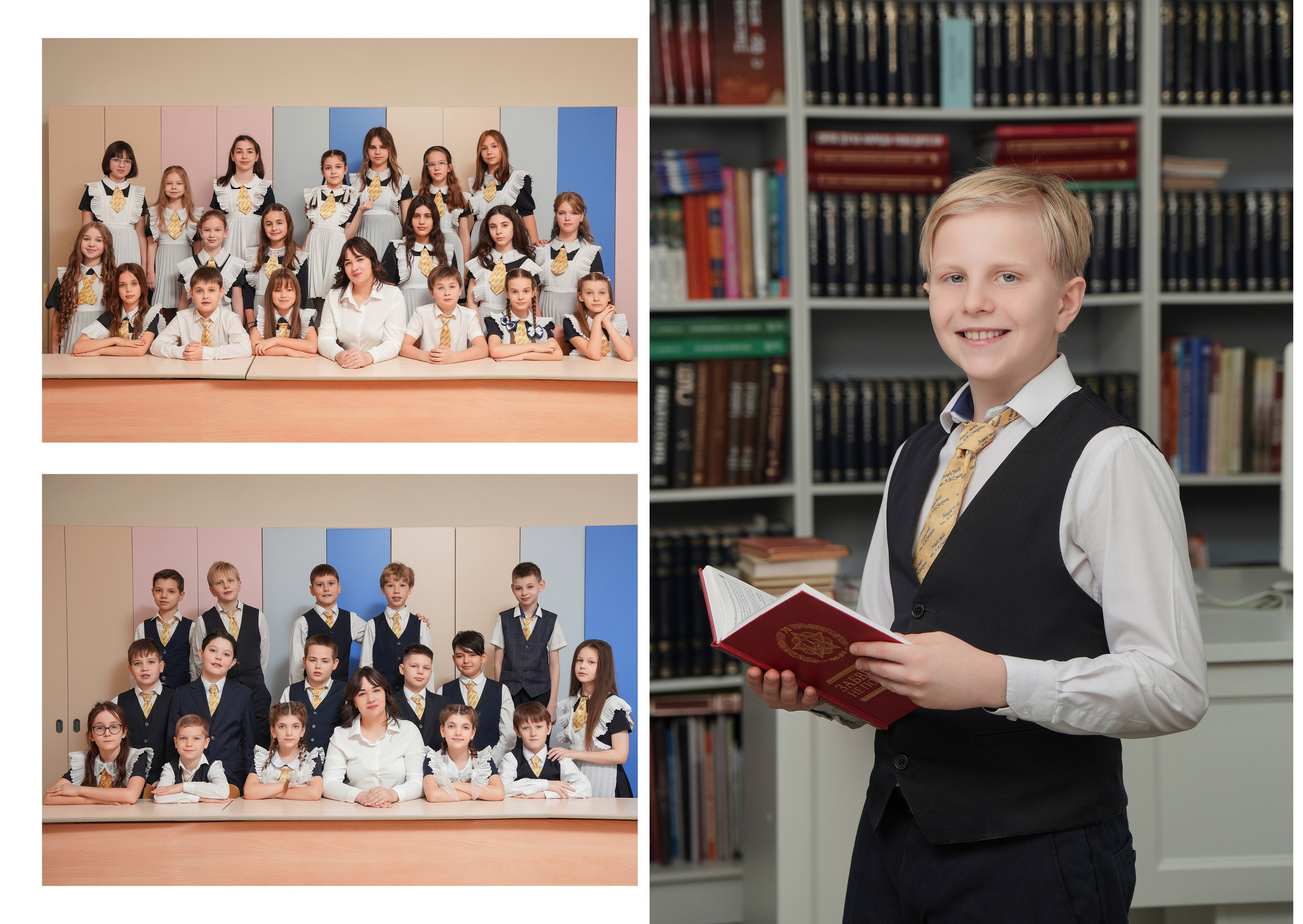 ЛИЦЕЙ 48 4 В. Красивый выпускной альбом в Краснодаре