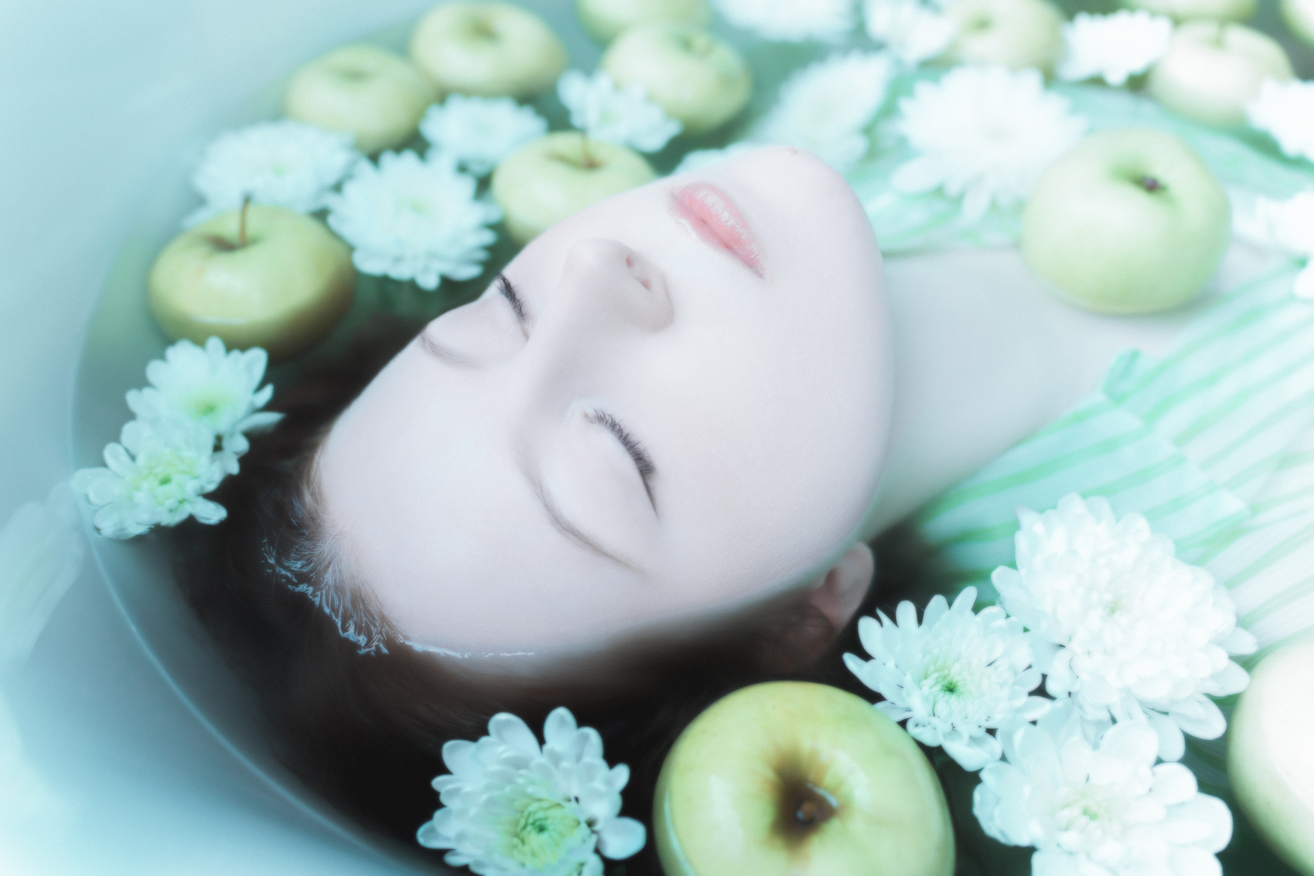 Apples. Polypolarphotography