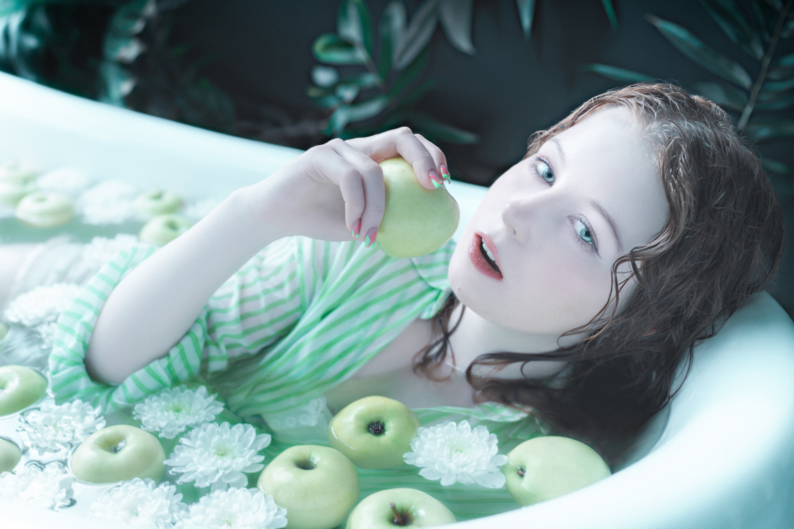Apples. Polypolarphotography