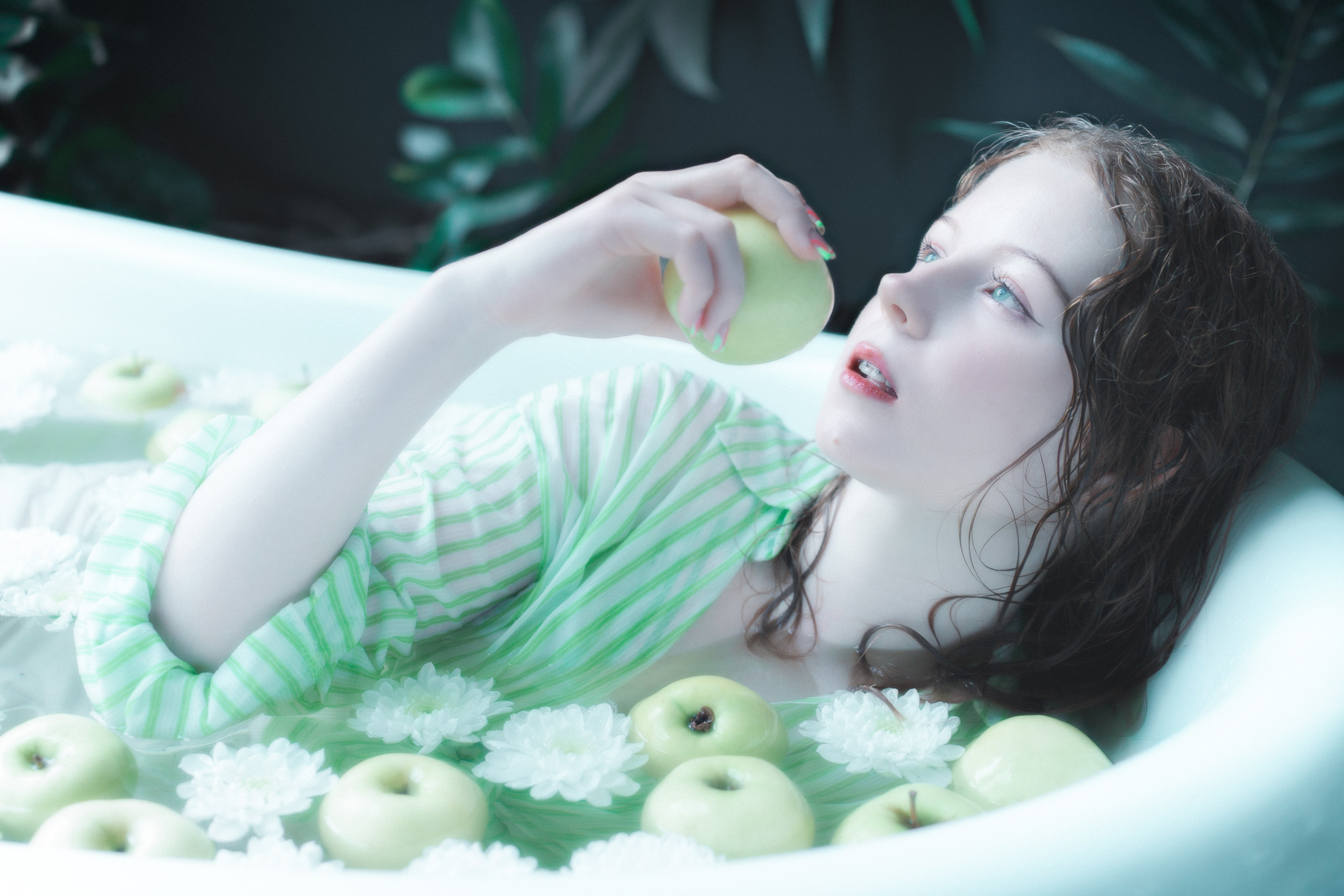Apples. Polypolarphotography