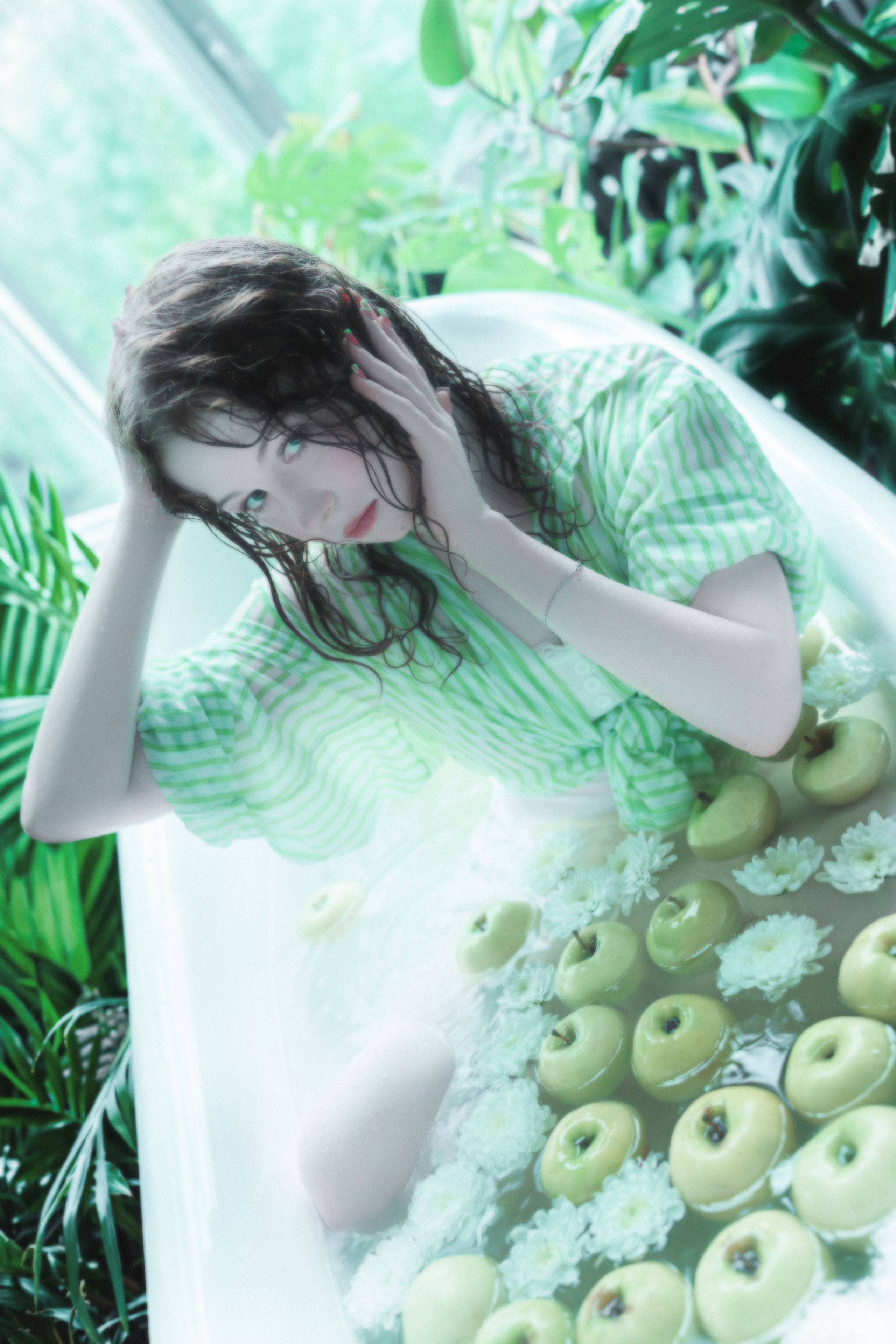 Apples. Polypolarphotography
