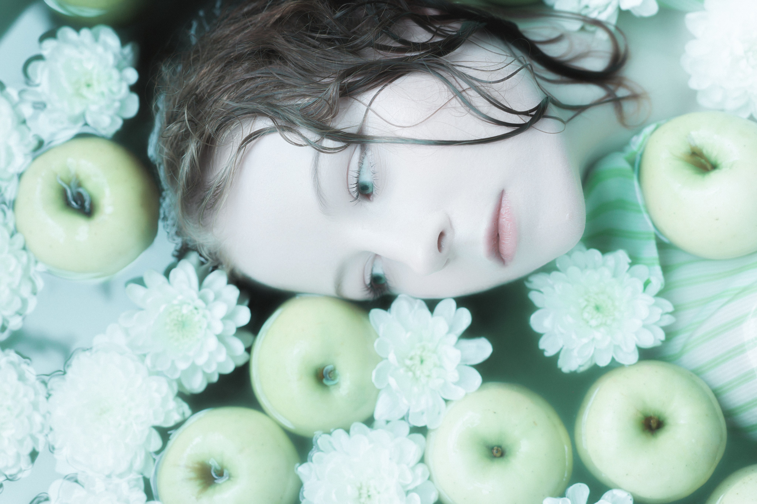 Apples. Polypolarphotography