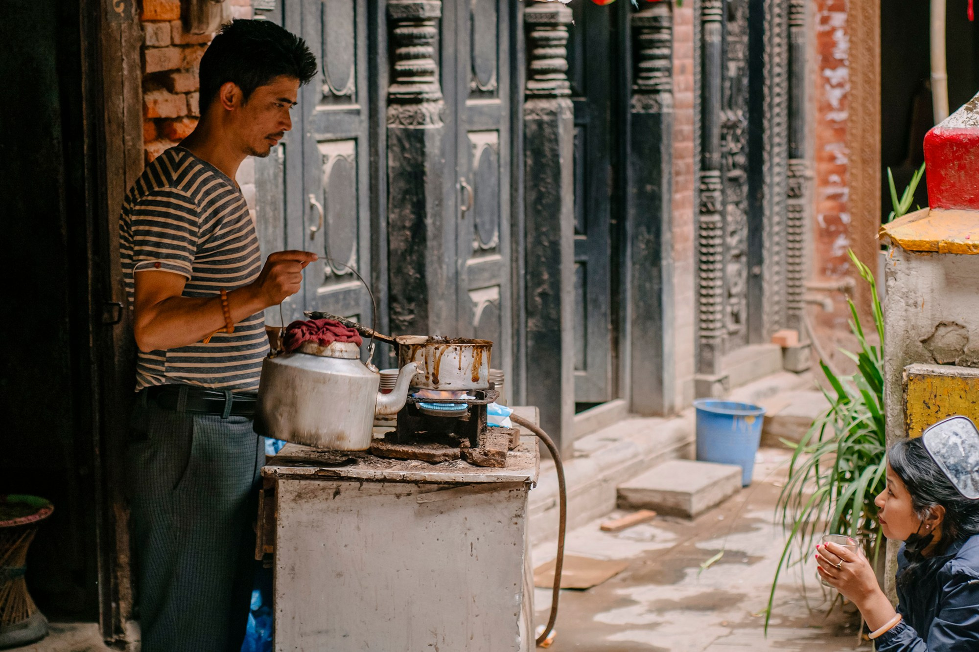 Kathmandu street. Iraogo