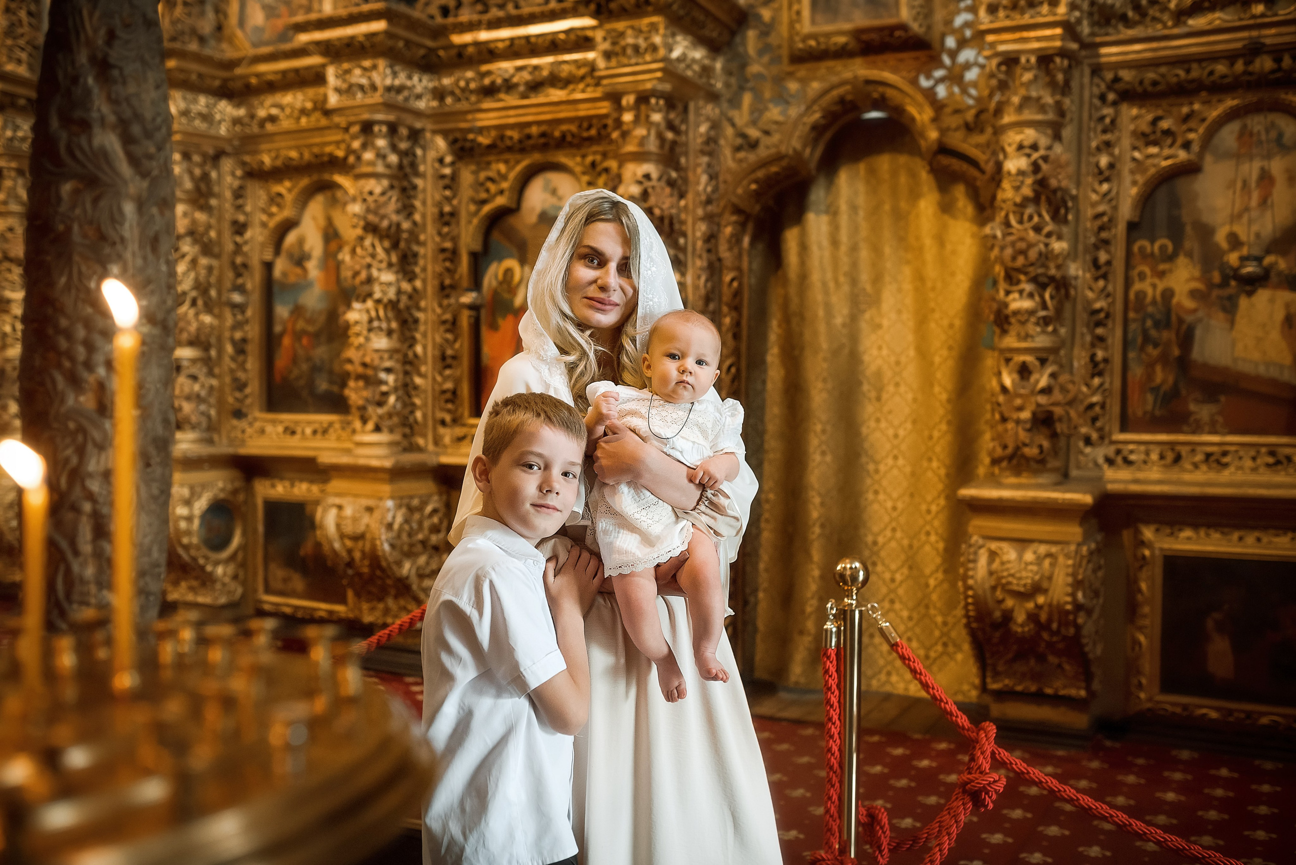 Крещение Софии в Воскресенском соборе. Семейный фотограф в Ростове-на-Дону Татьяна Литвинова
