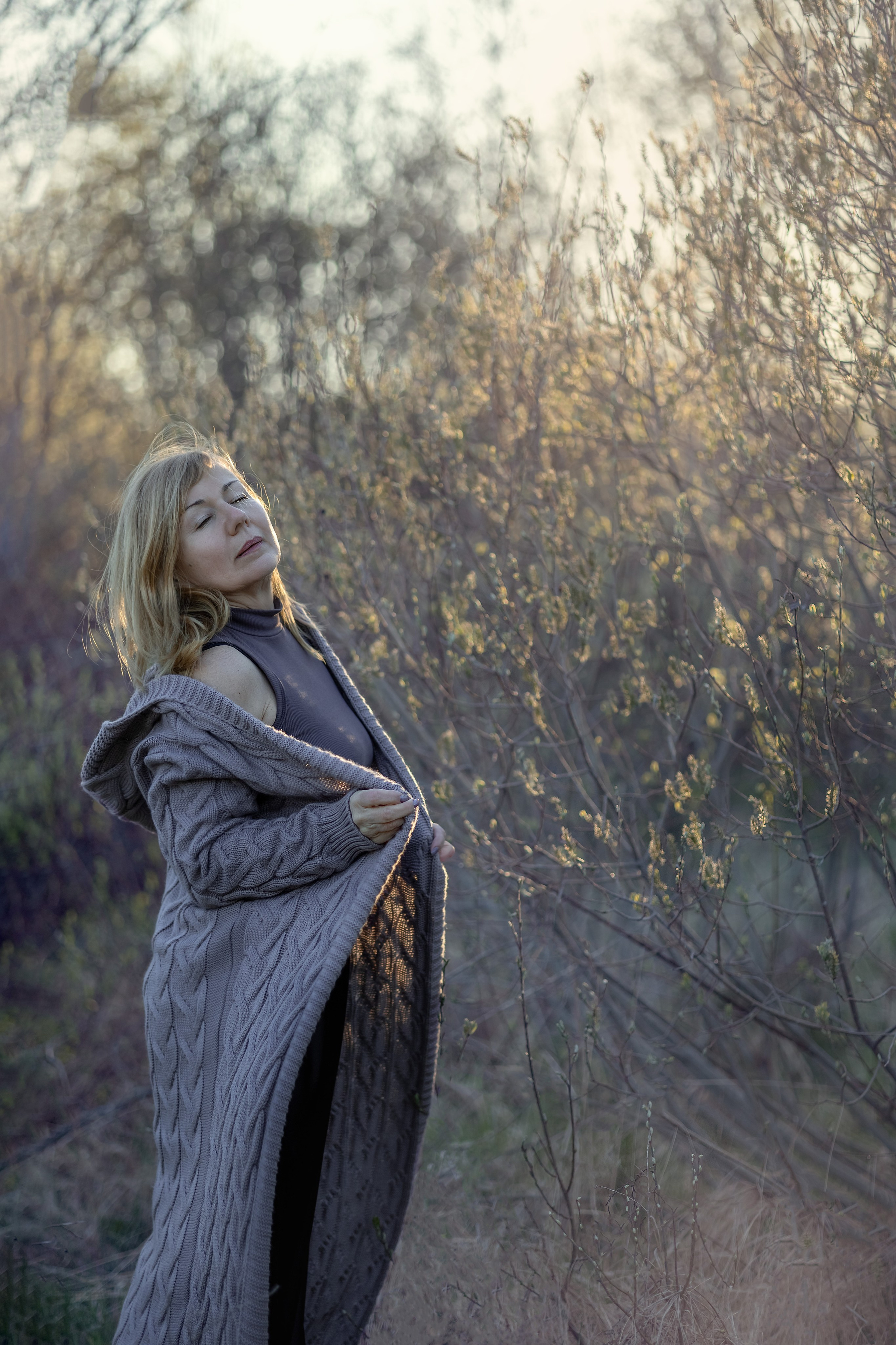 Волшебство межсезонья. Портретная съемка дома, на улице, в студии