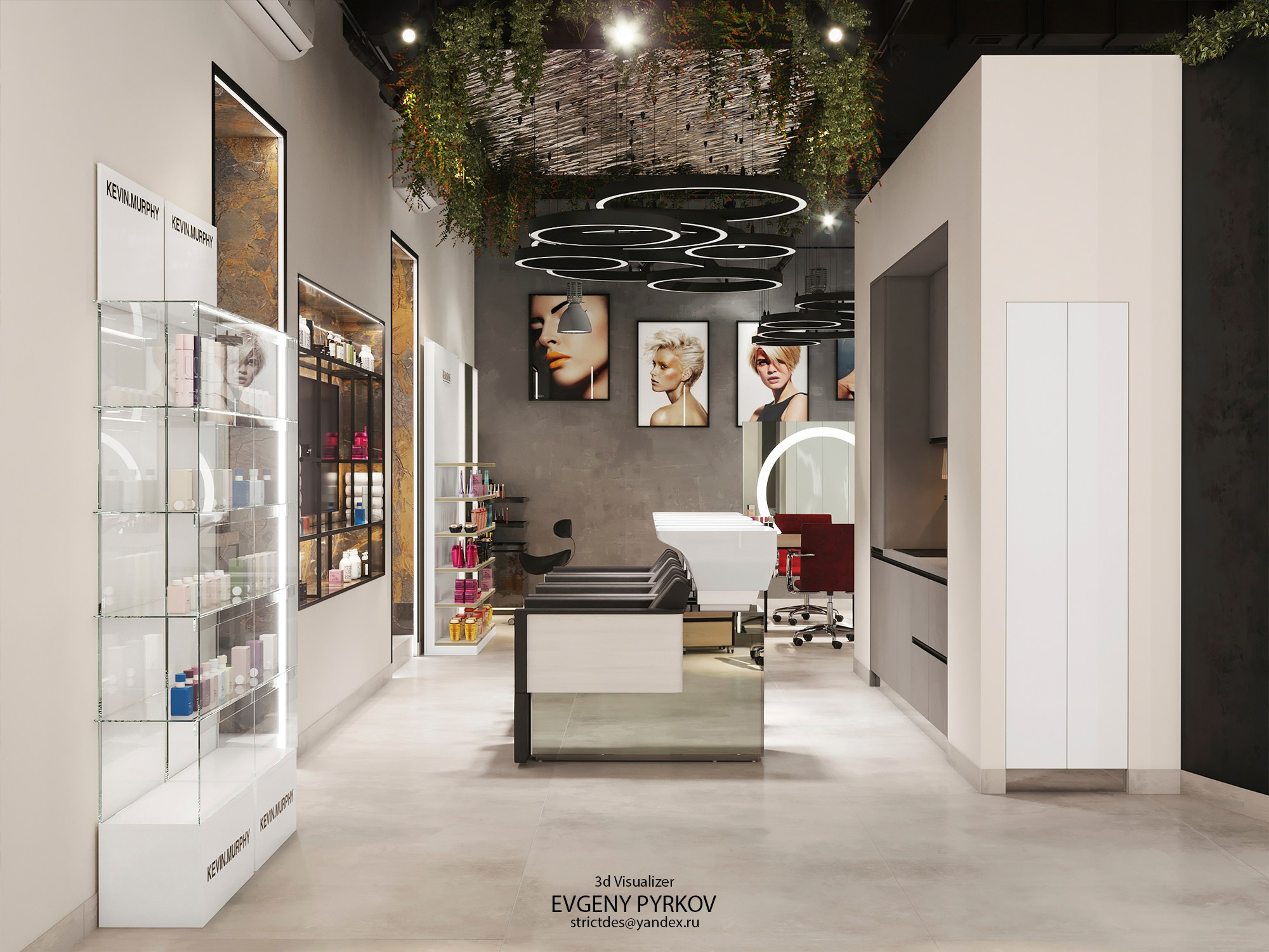 Салон красоты. Санкт-Петербург. Клиент Сорокин Николай. Евгений Пырков — 3d визуализатор интерьеров и экстерьеров России
